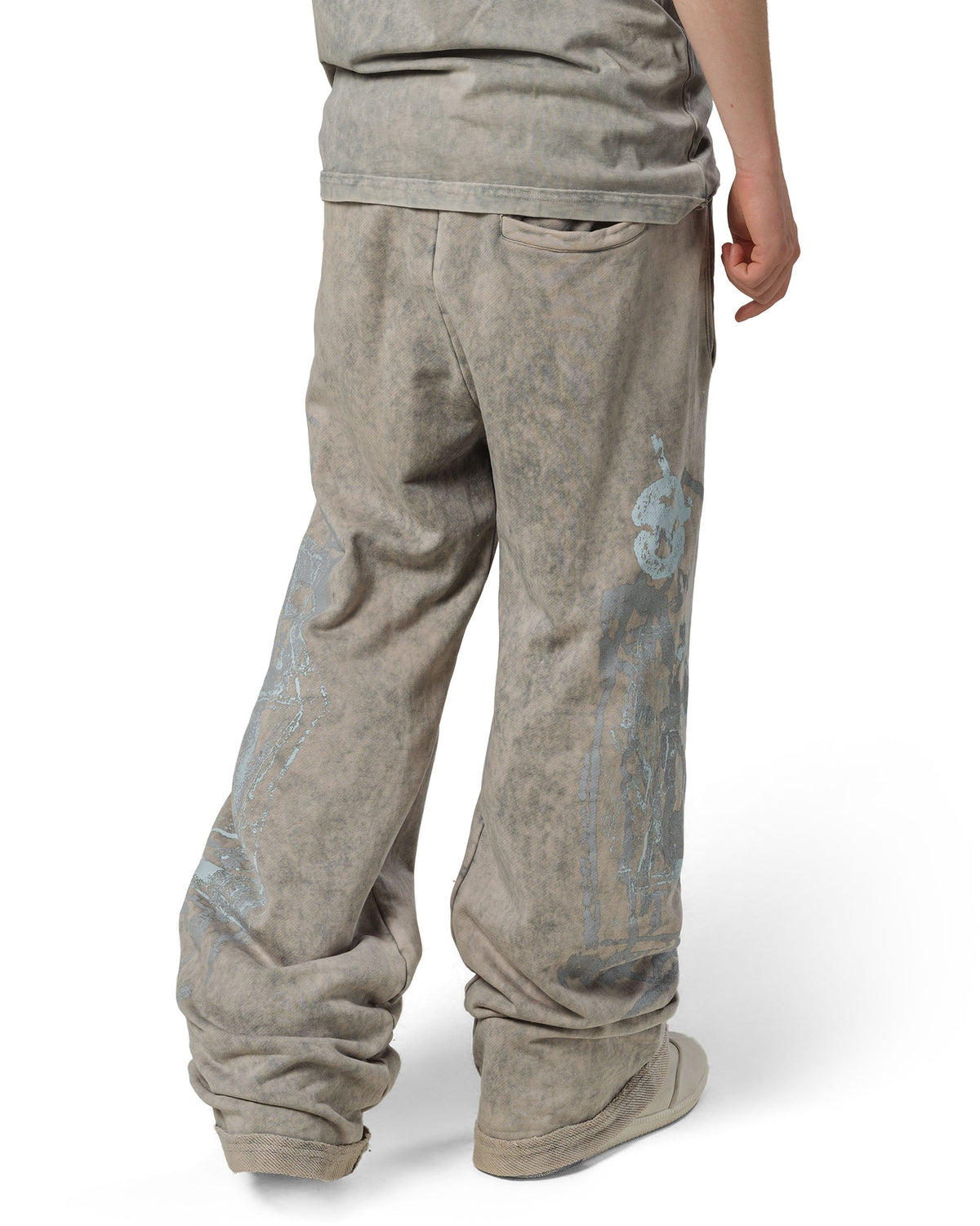 Ice bootcut sweatpants