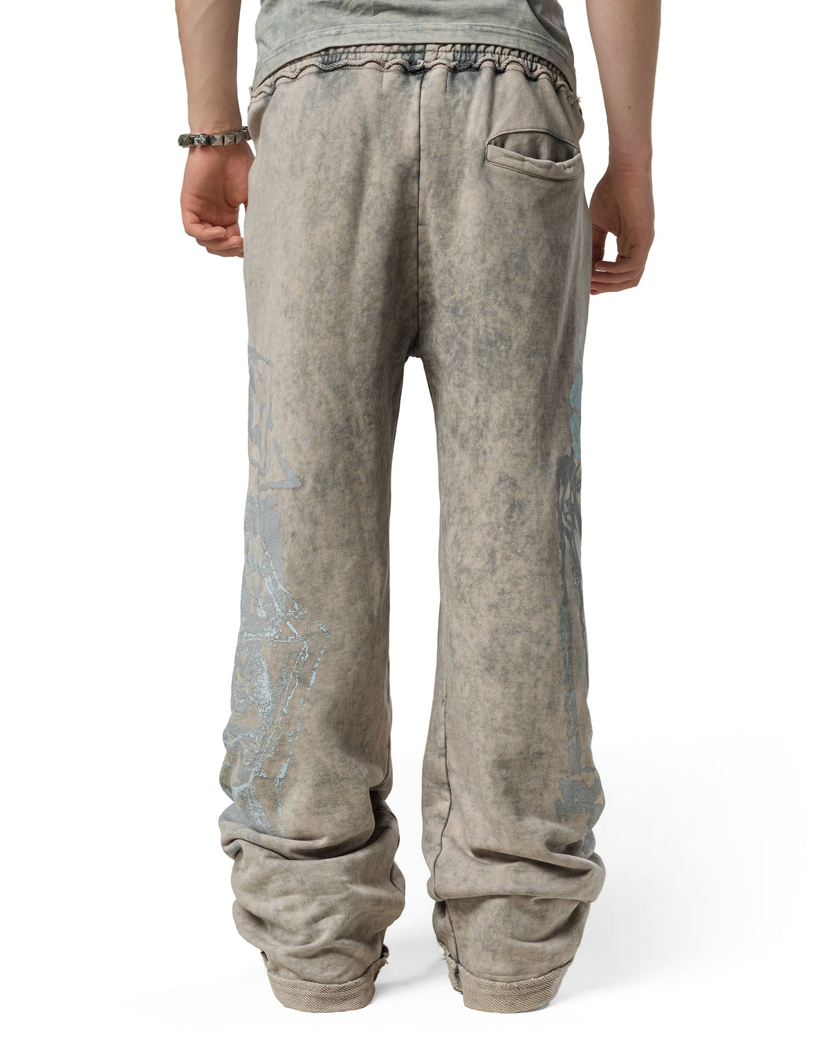 Ice bootcut sweatpants