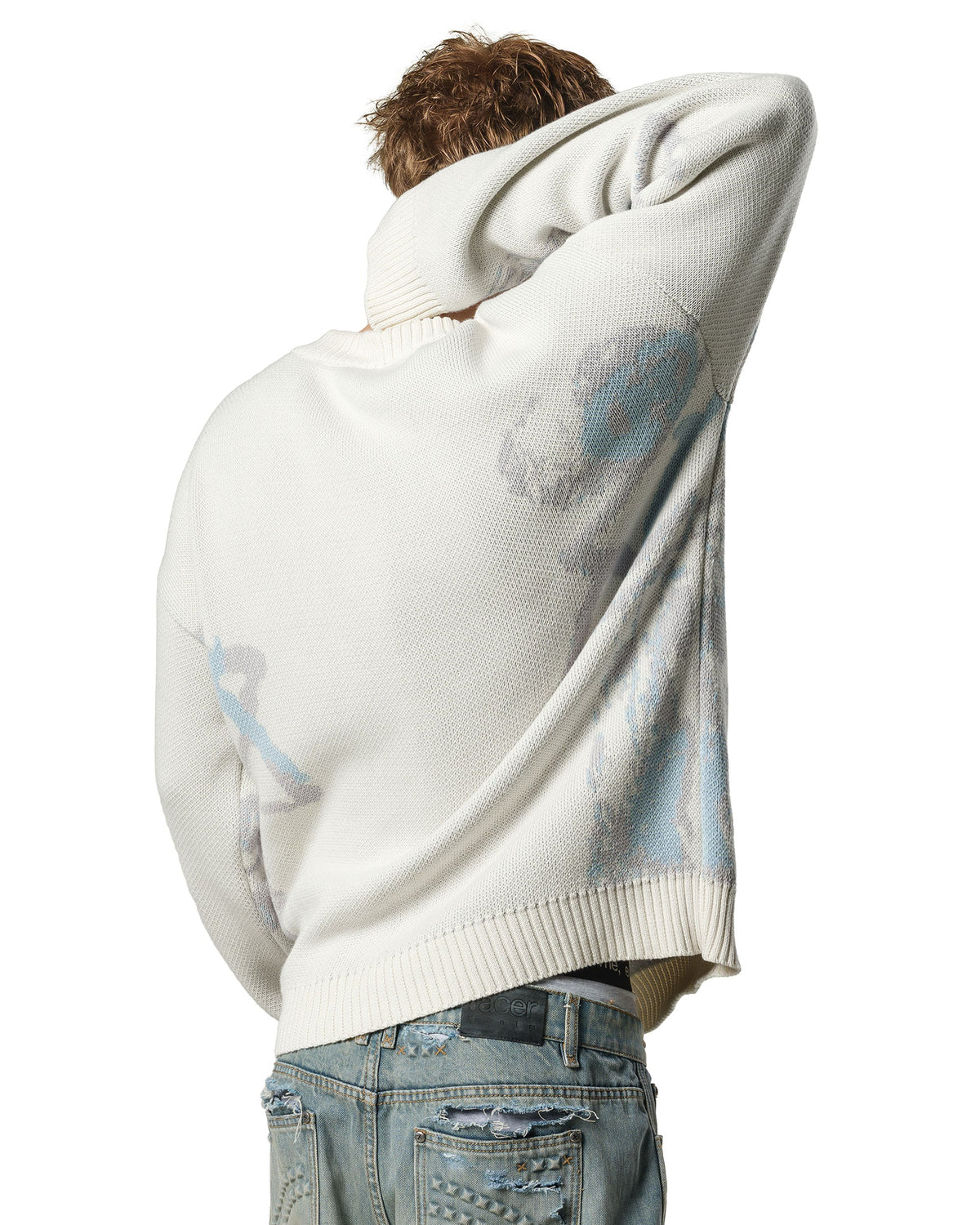 Ice knit sweater