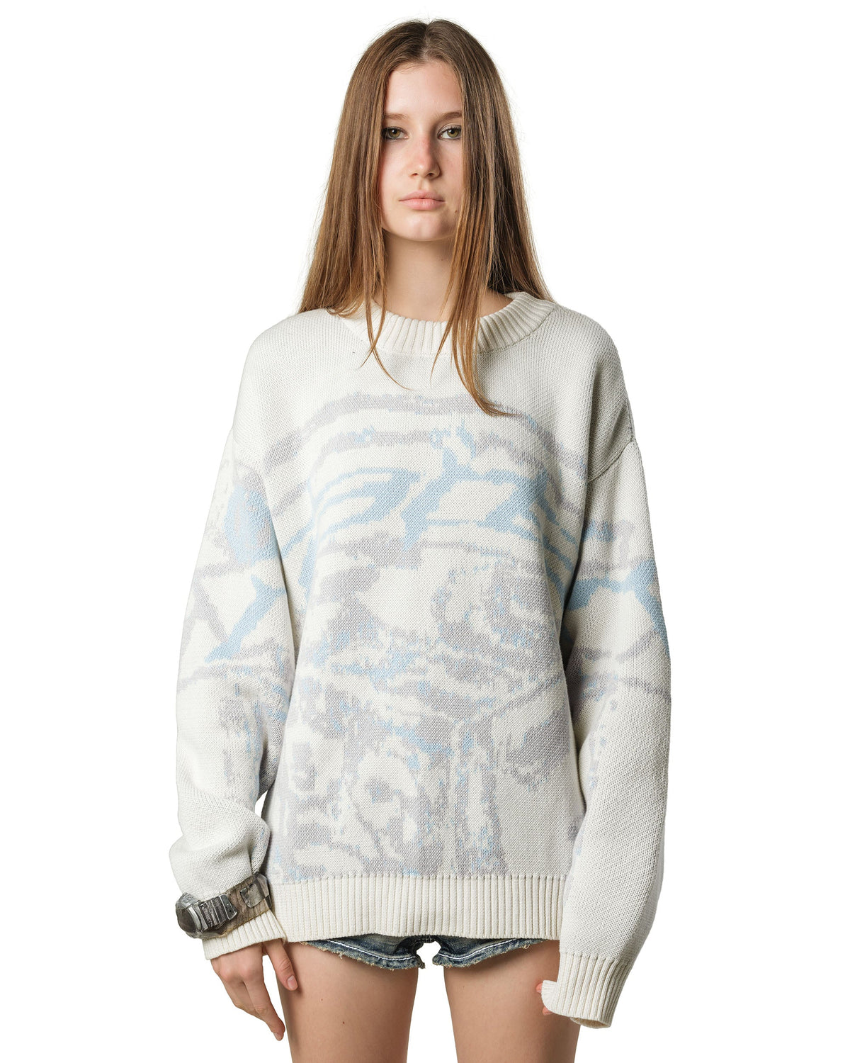 Ice knit sweater