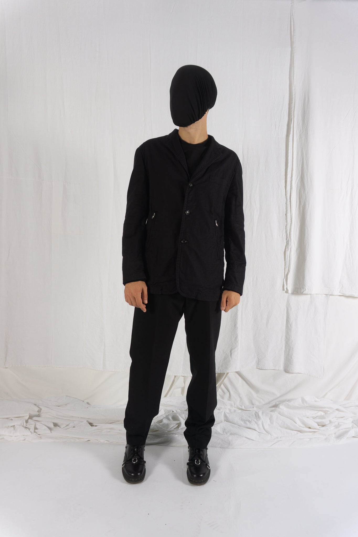 Comme des garçons homme a/w 2006 zip pockets jacket
