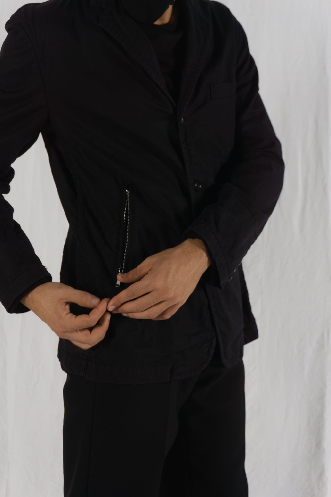 Comme des garçons homme a/w 2006 zip pockets jacket