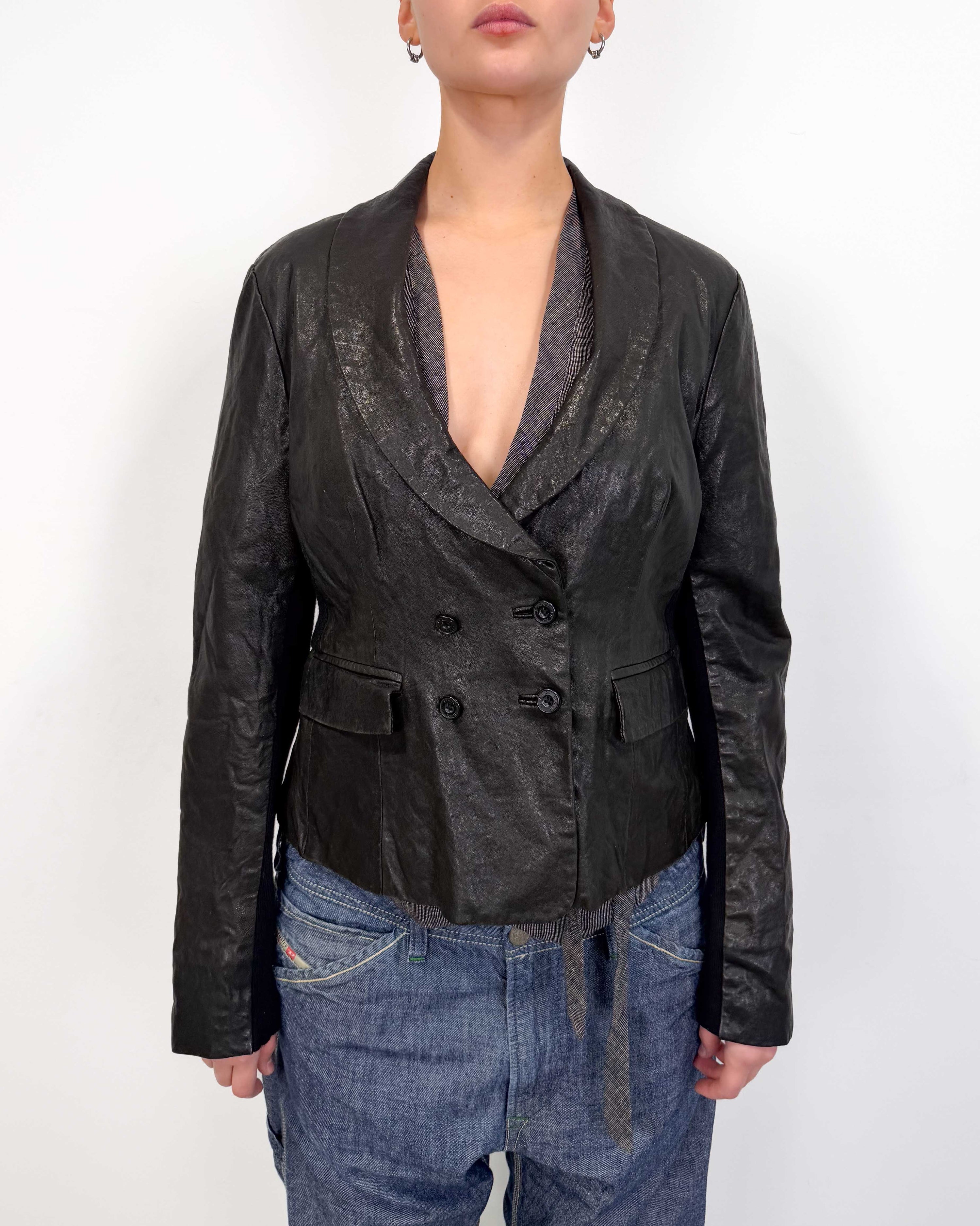 The adita leather jacket