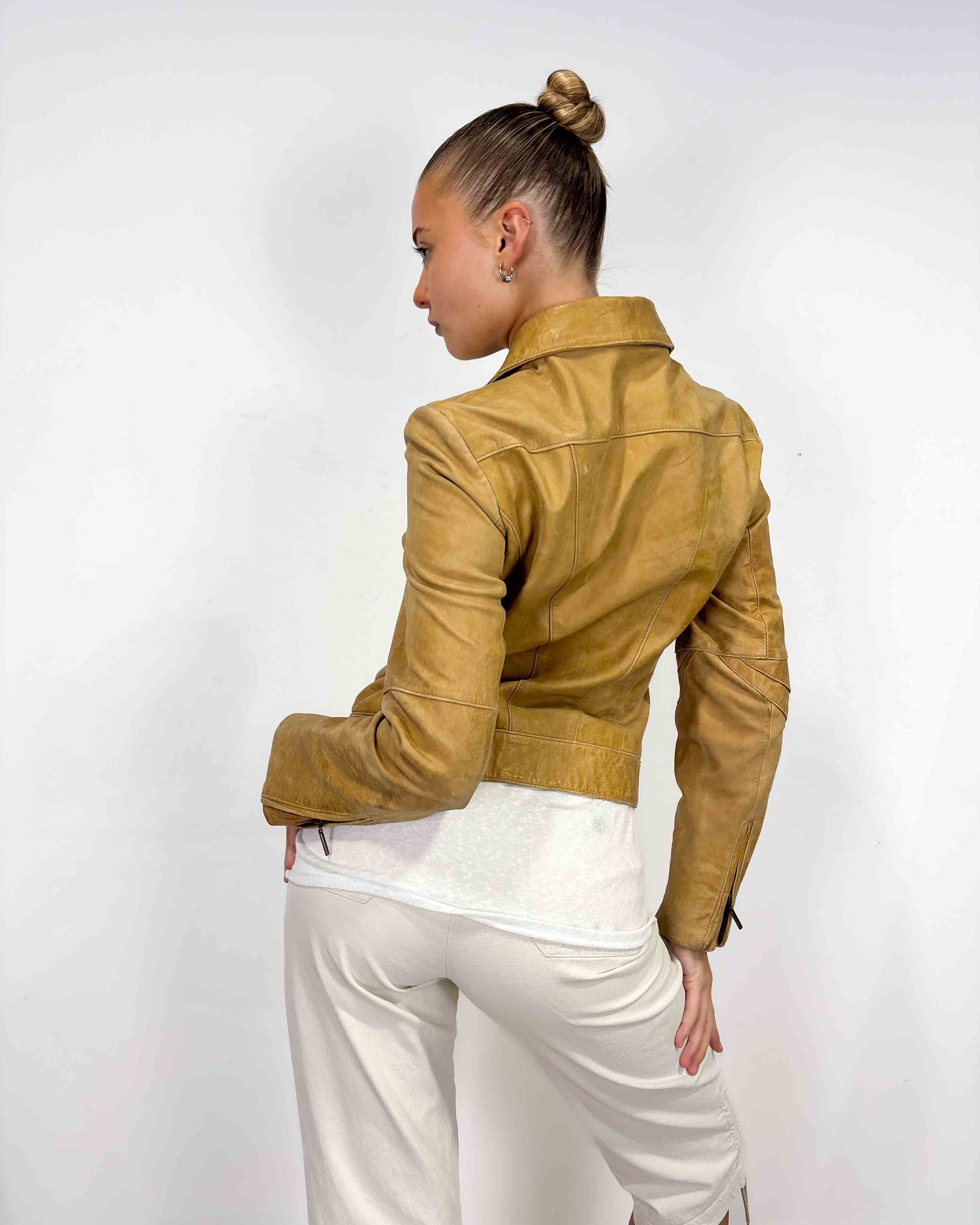 The yenna leather jacket