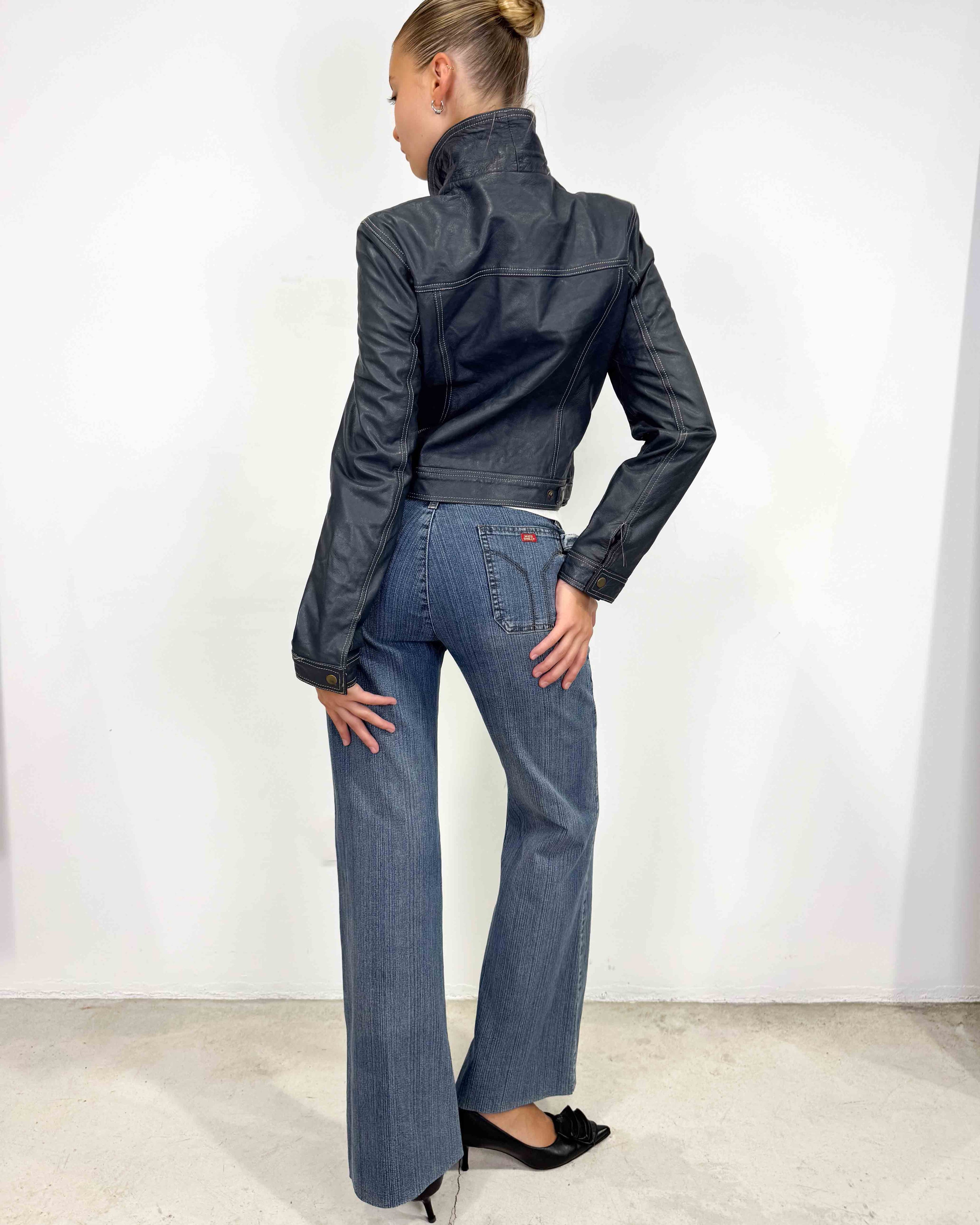 The azucena leather jacket
