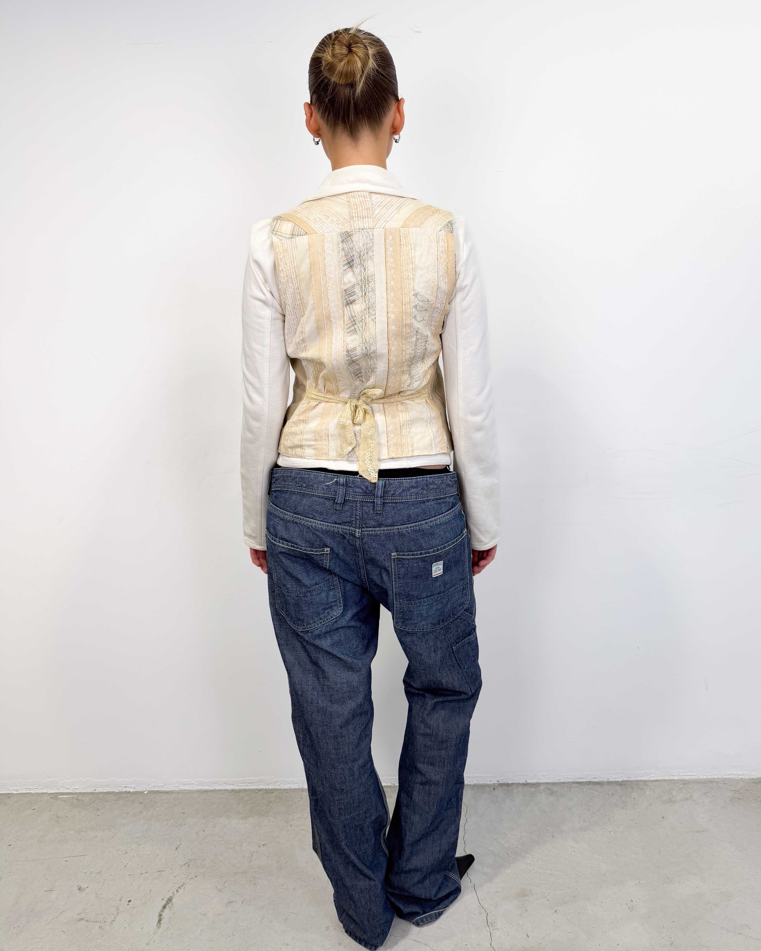 The yonni leather vest
