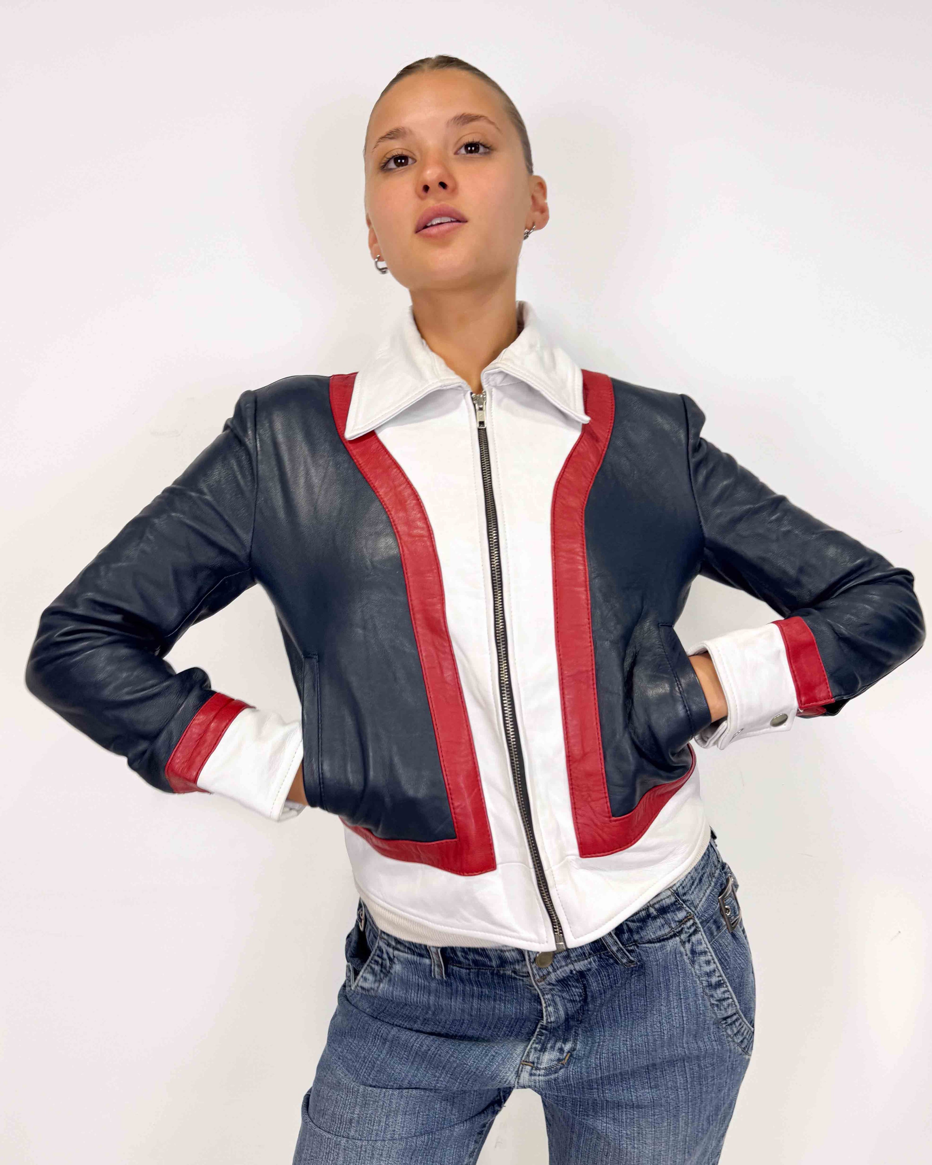 The daniela leather jacket