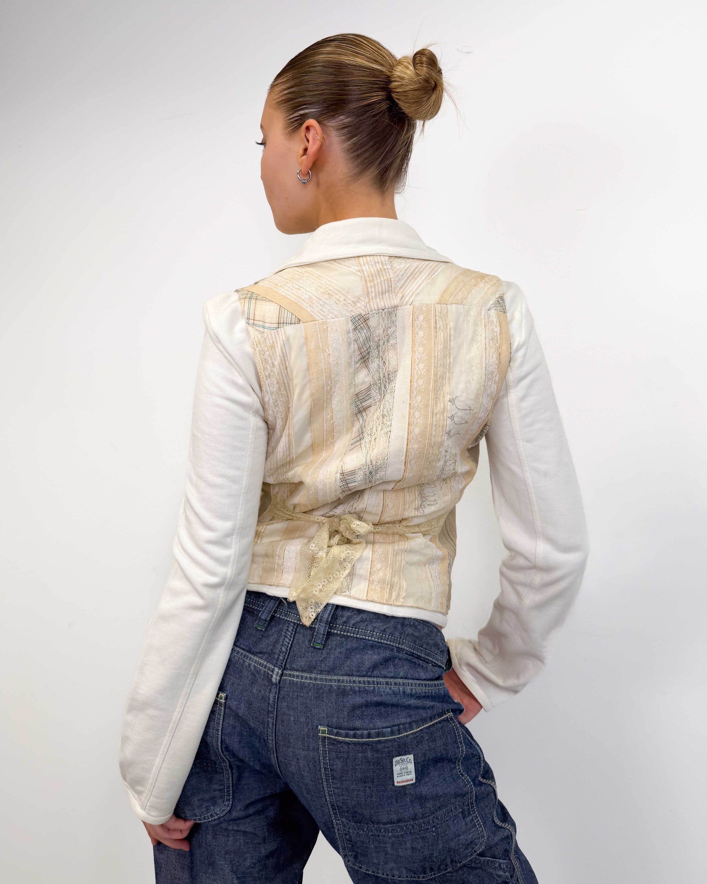 The yonni leather vest