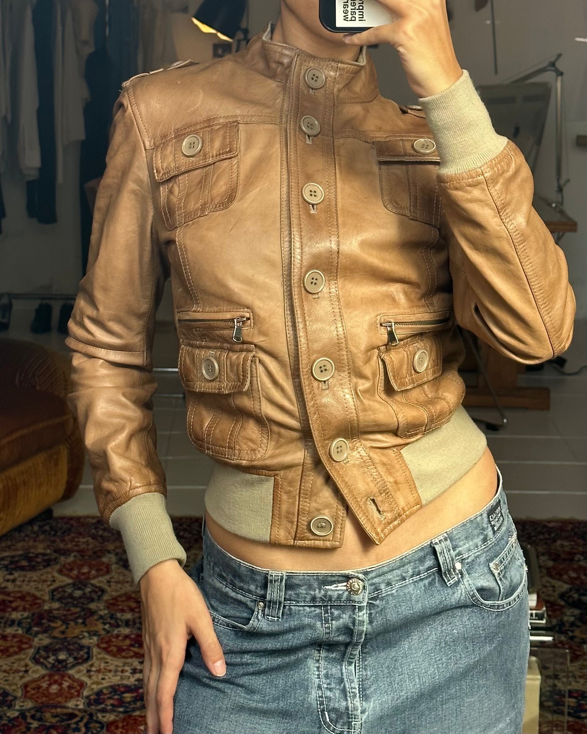 The alice leather jacket