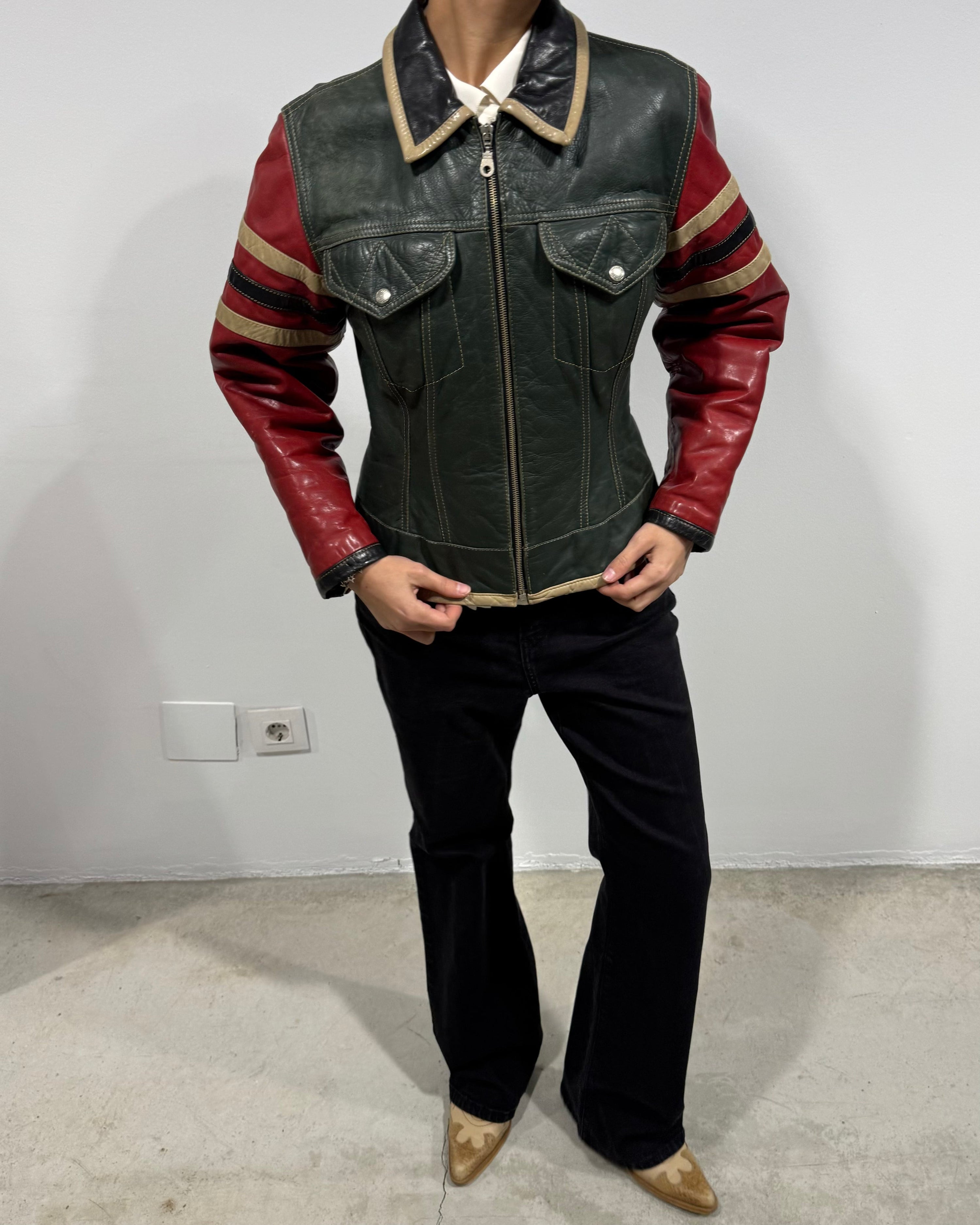 The monika leather jacket