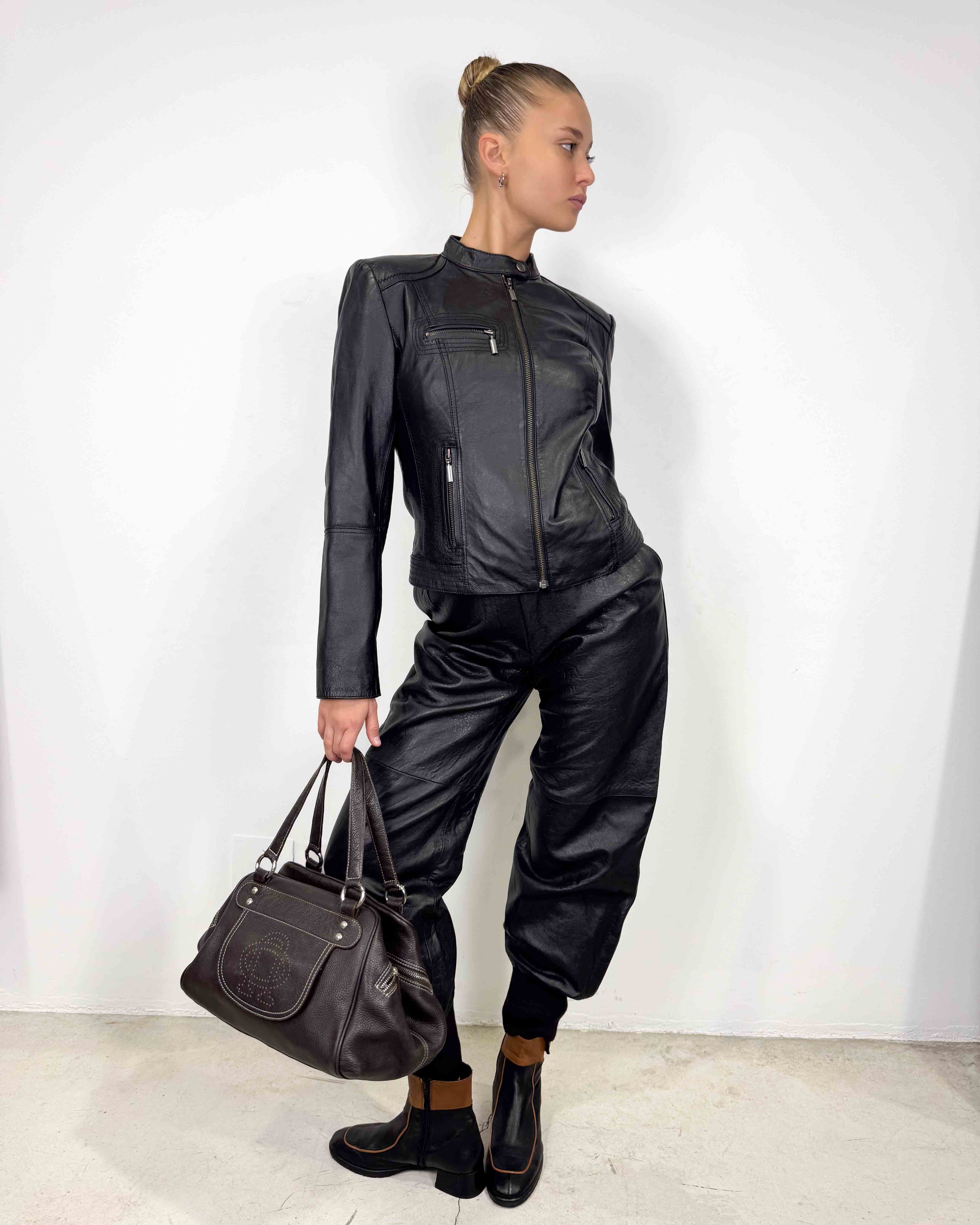 The dameena leather jacket