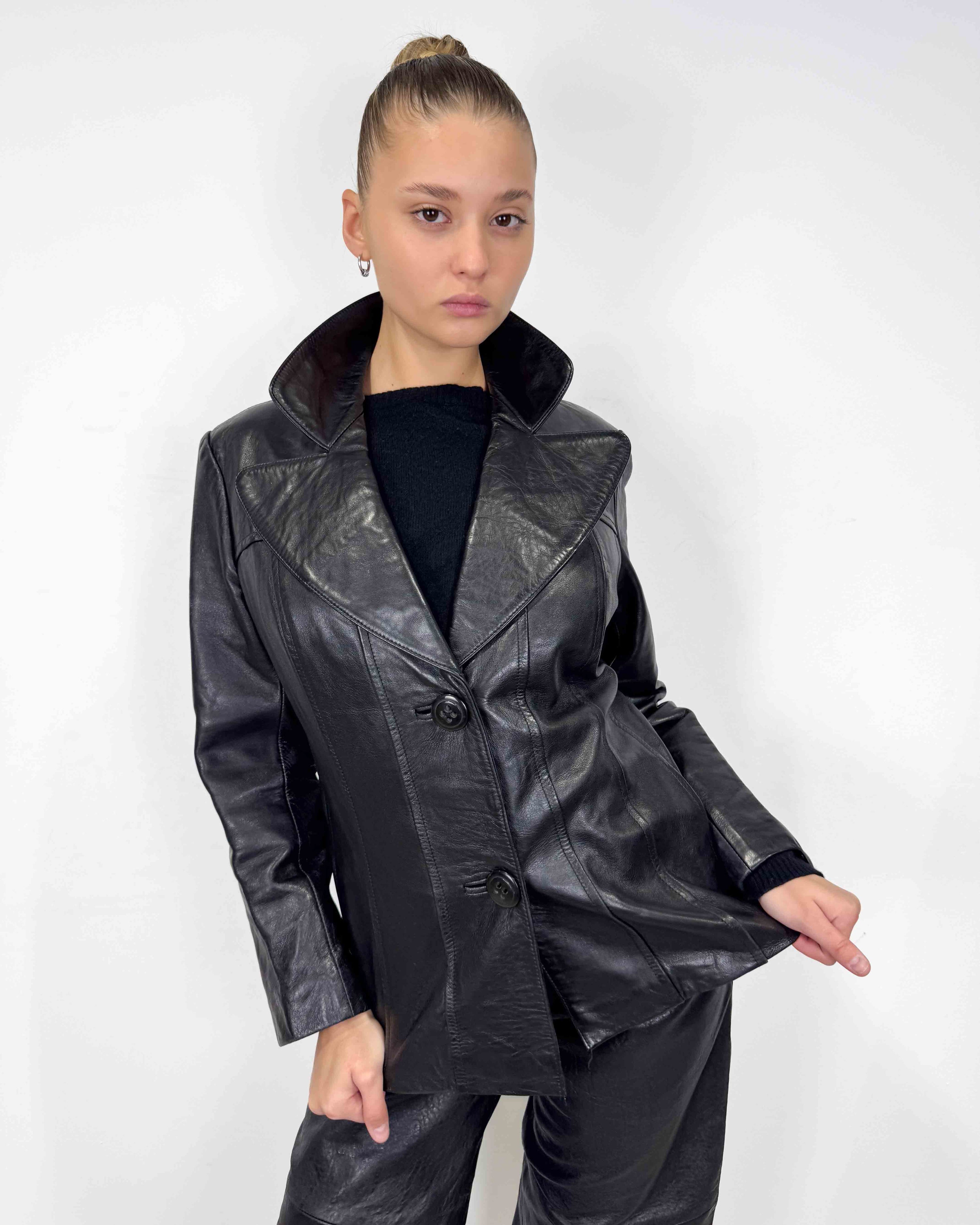 The mariona leather jacket