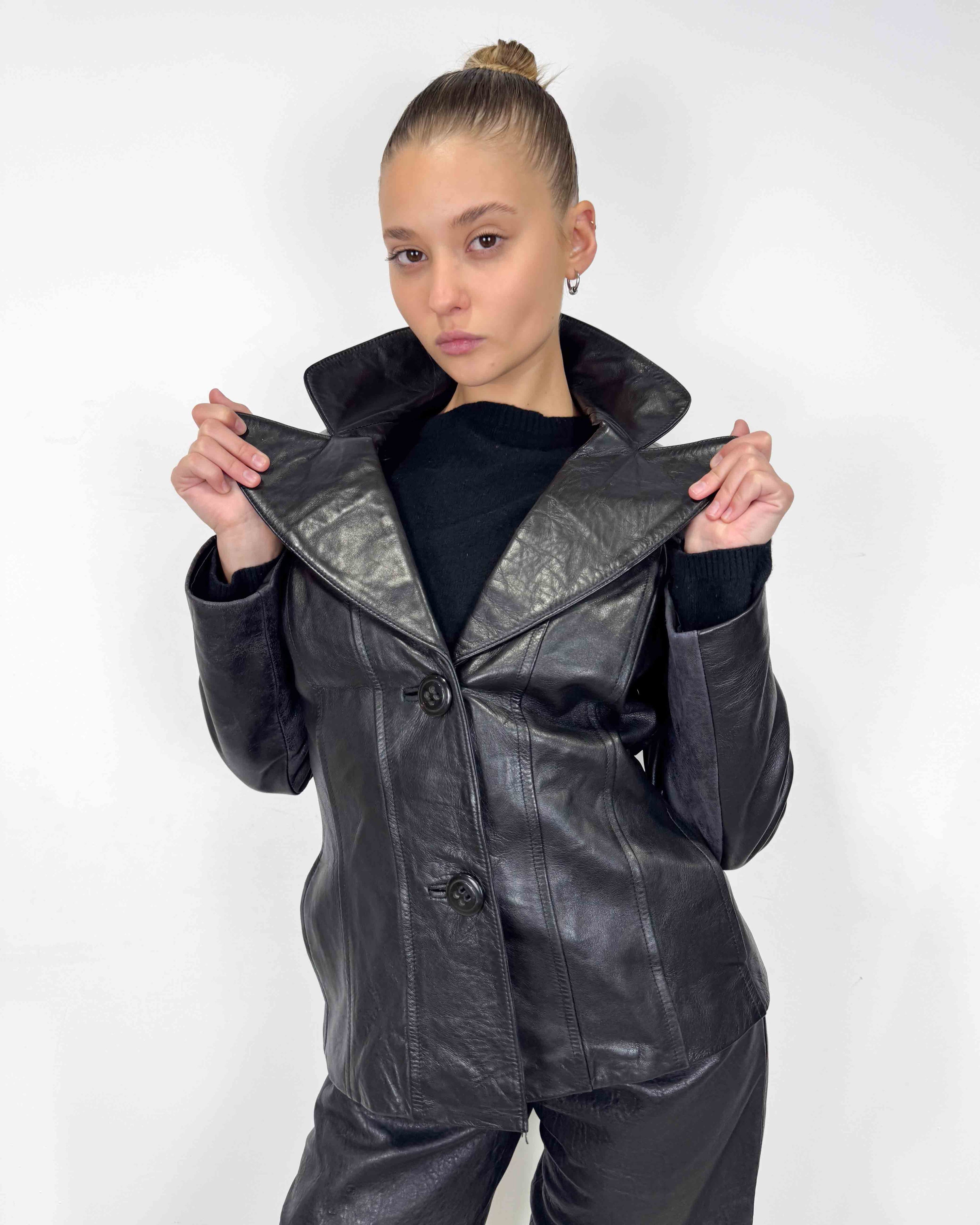 The mariona leather jacket