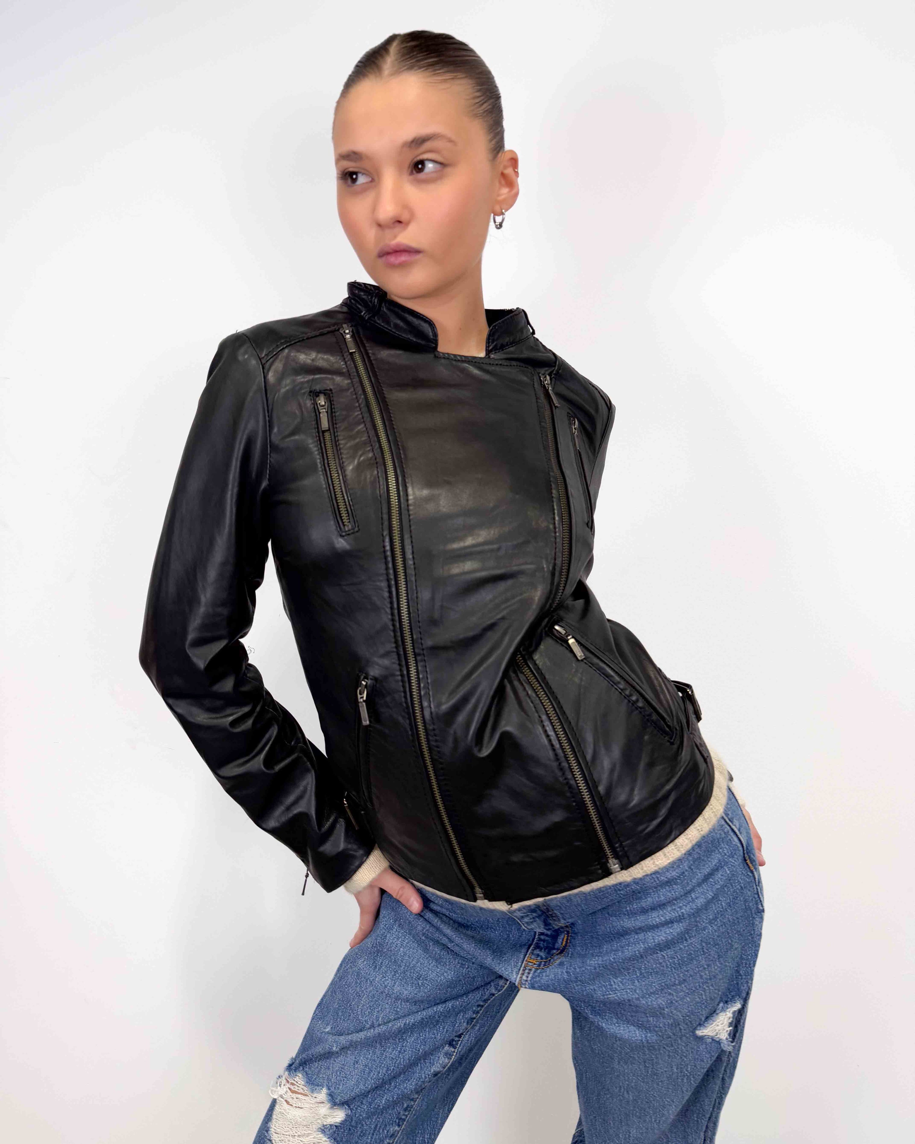 The iris leather jacket