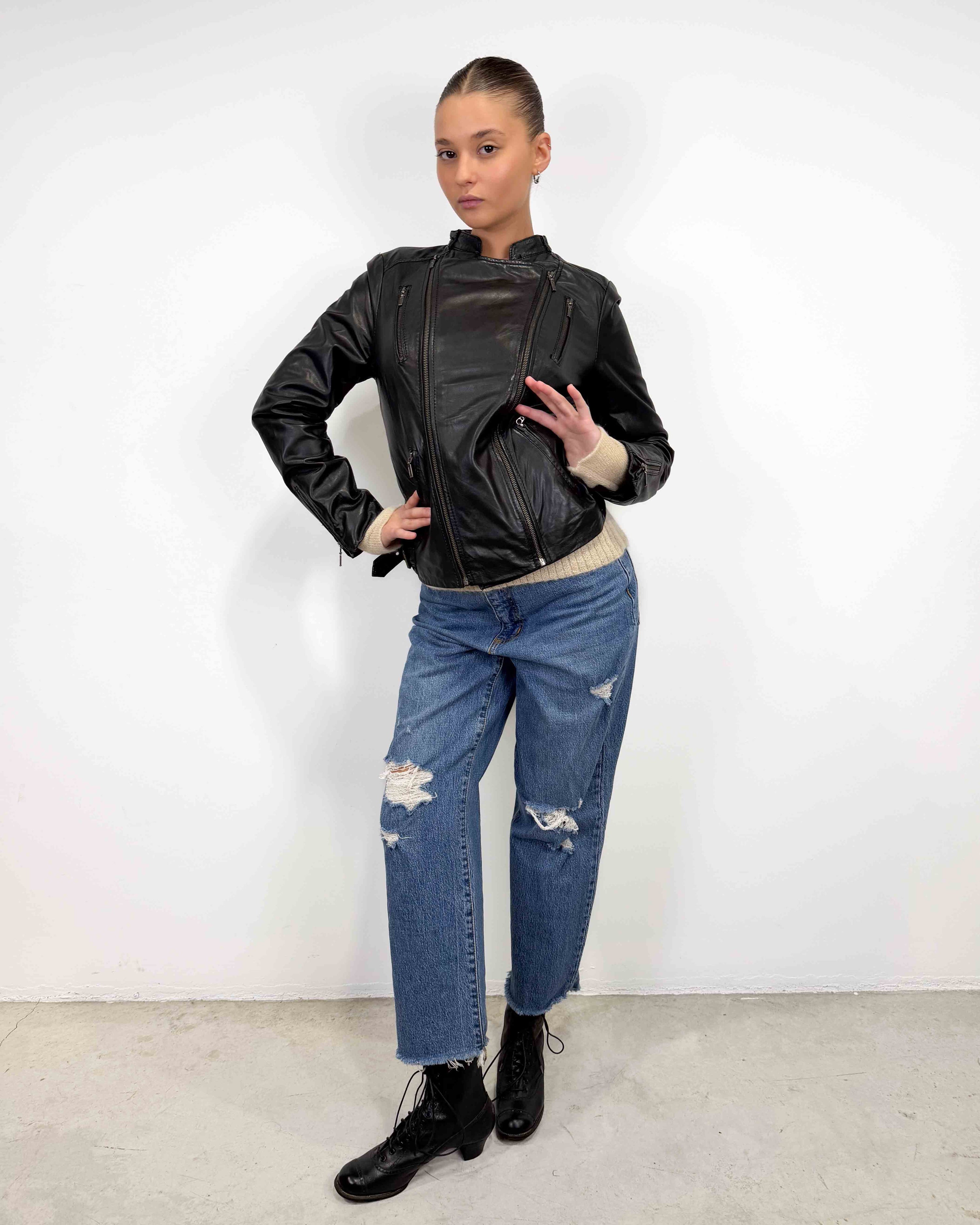 The iris leather jacket
