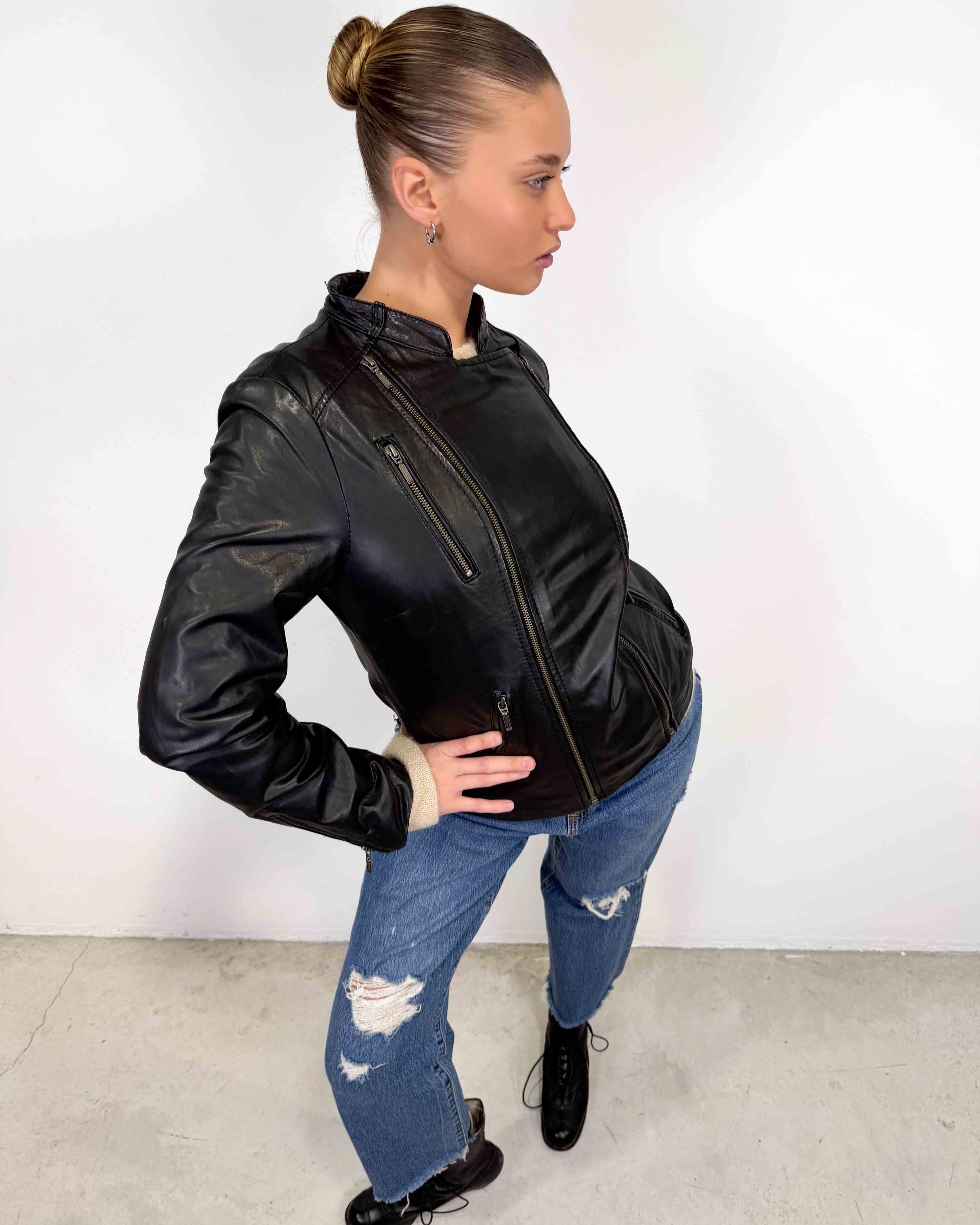 The iris leather jacket
