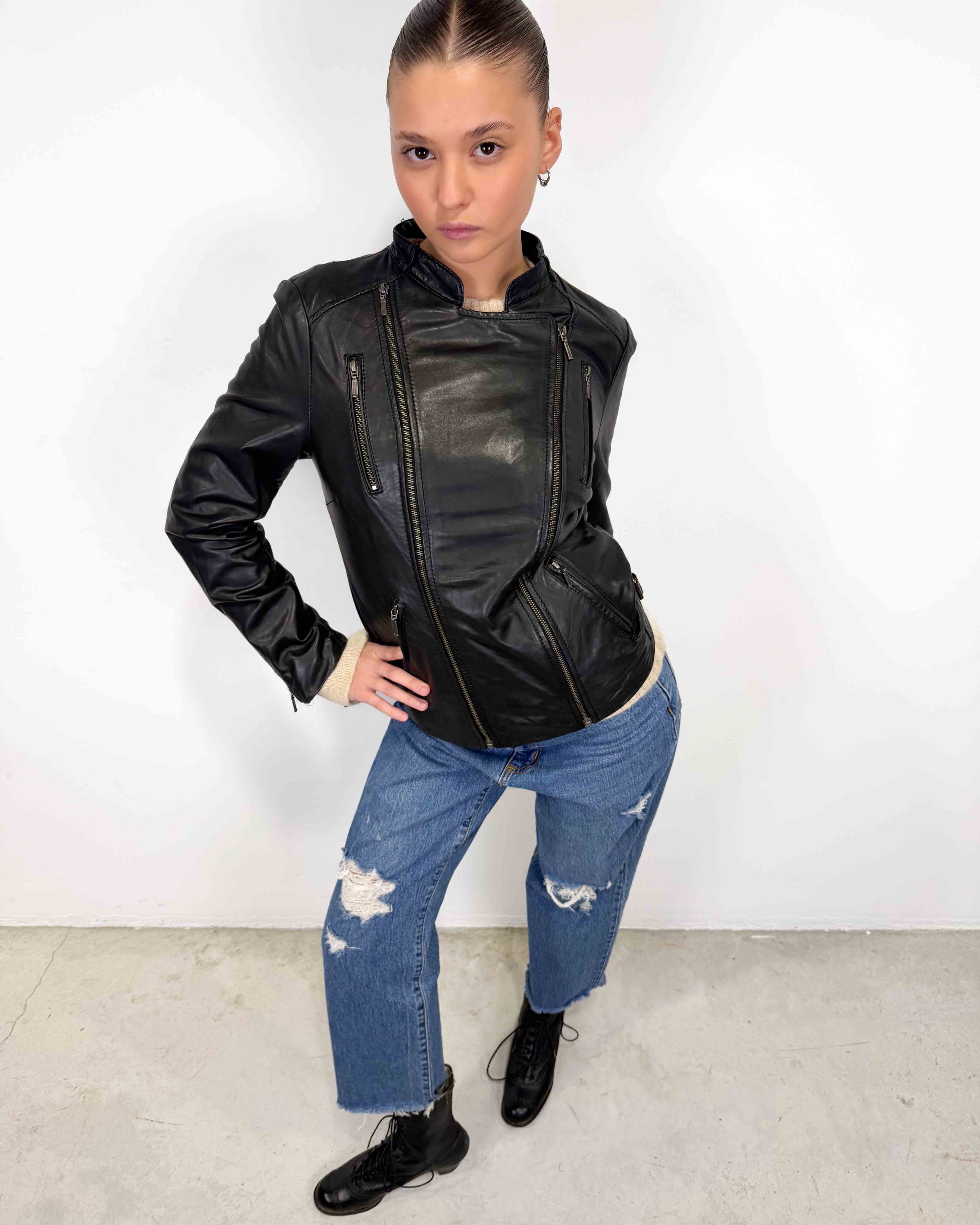 The iris leather jacket