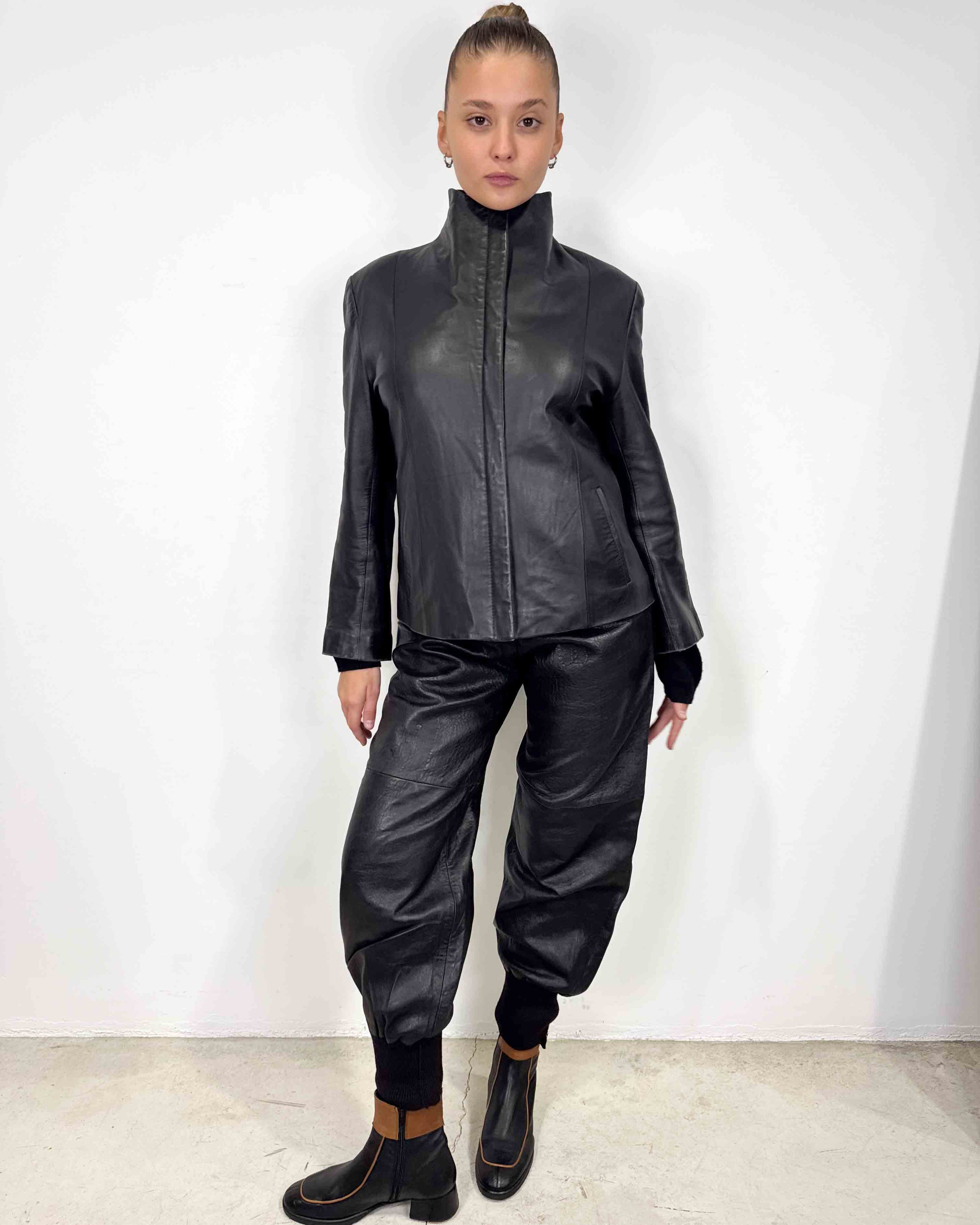 The irma leather jacket