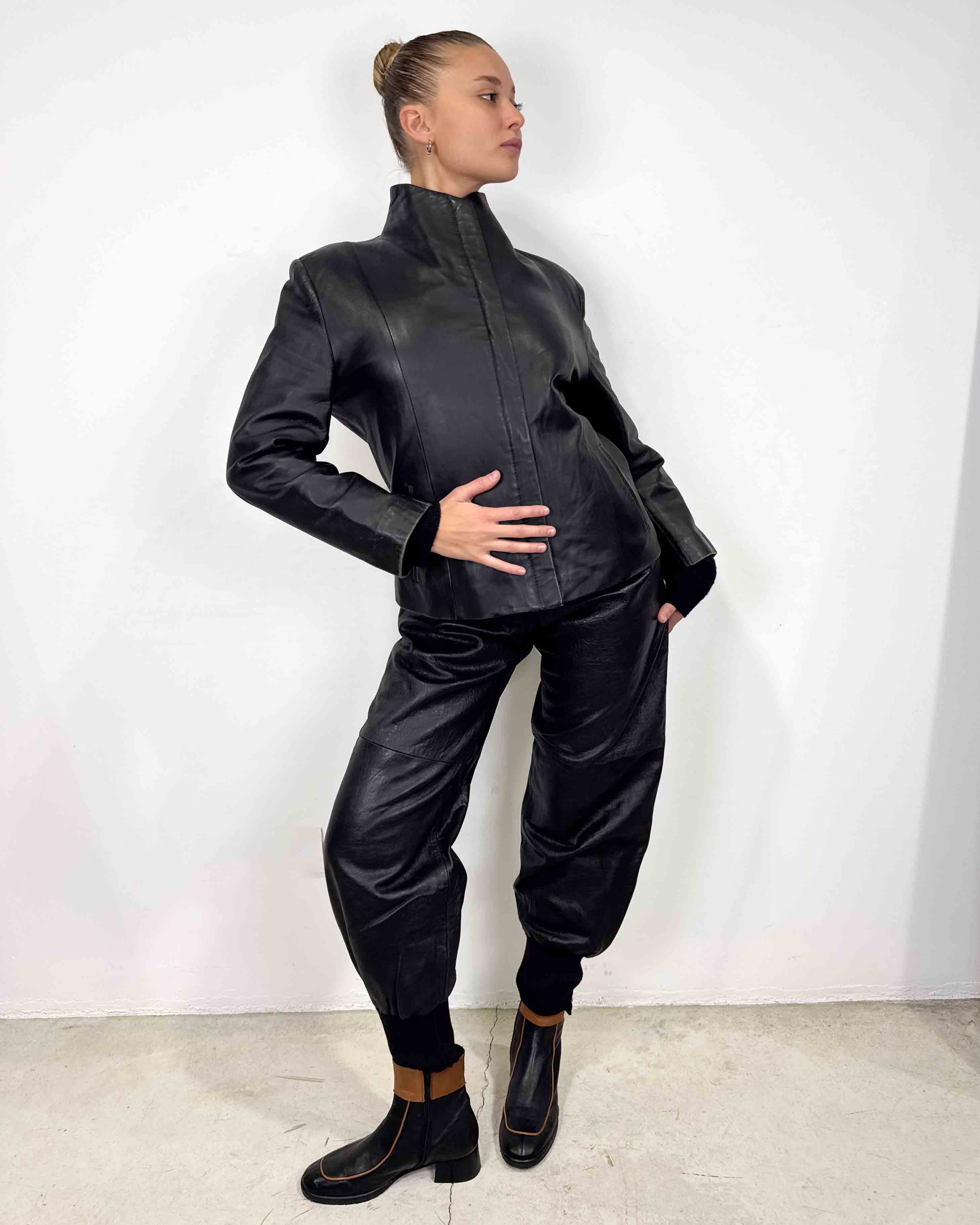 The irma leather jacket