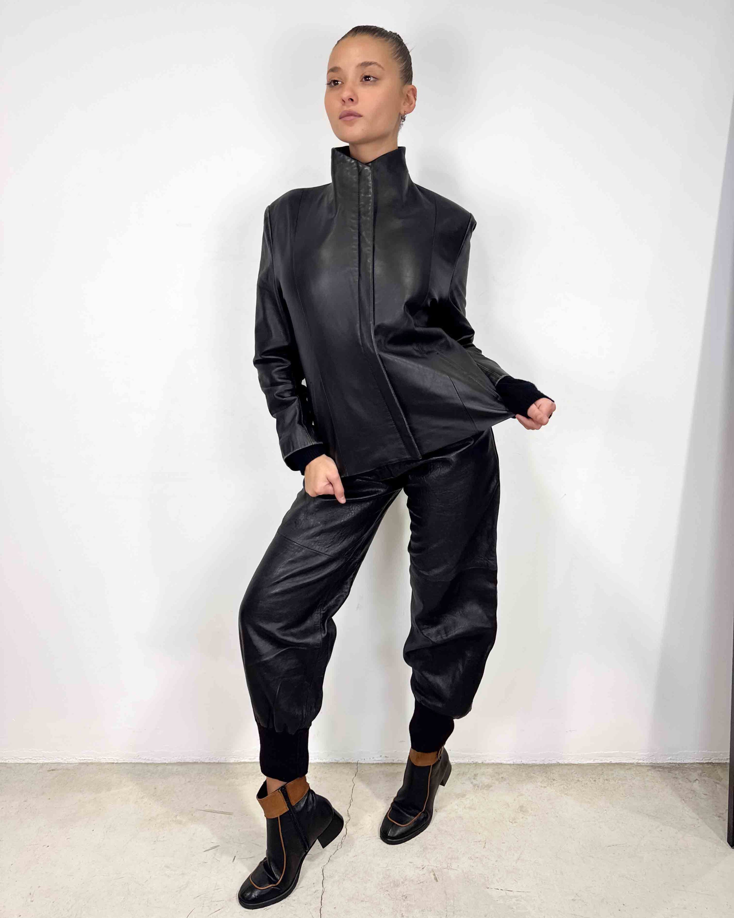 The irma leather jacket