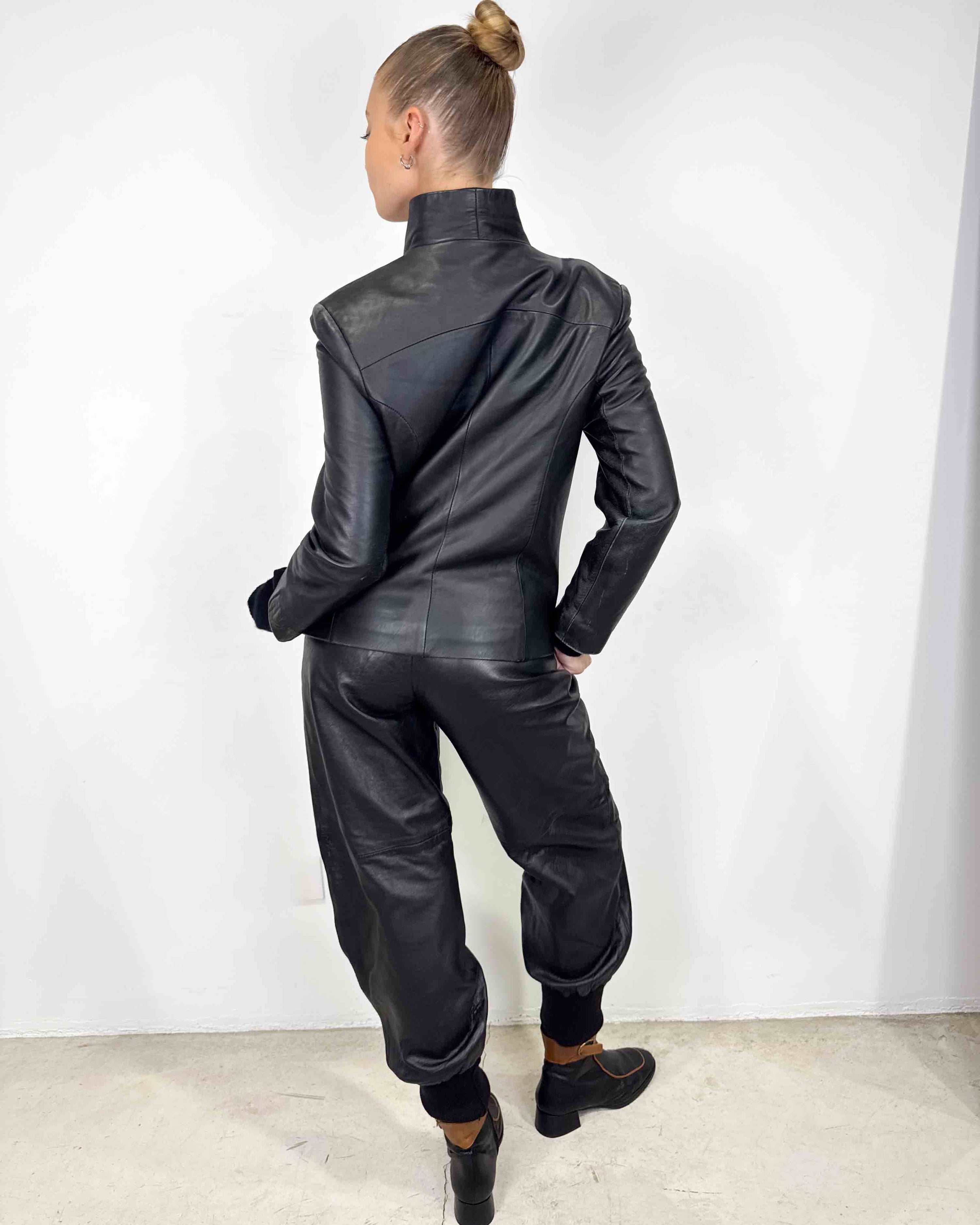 The irma leather jacket