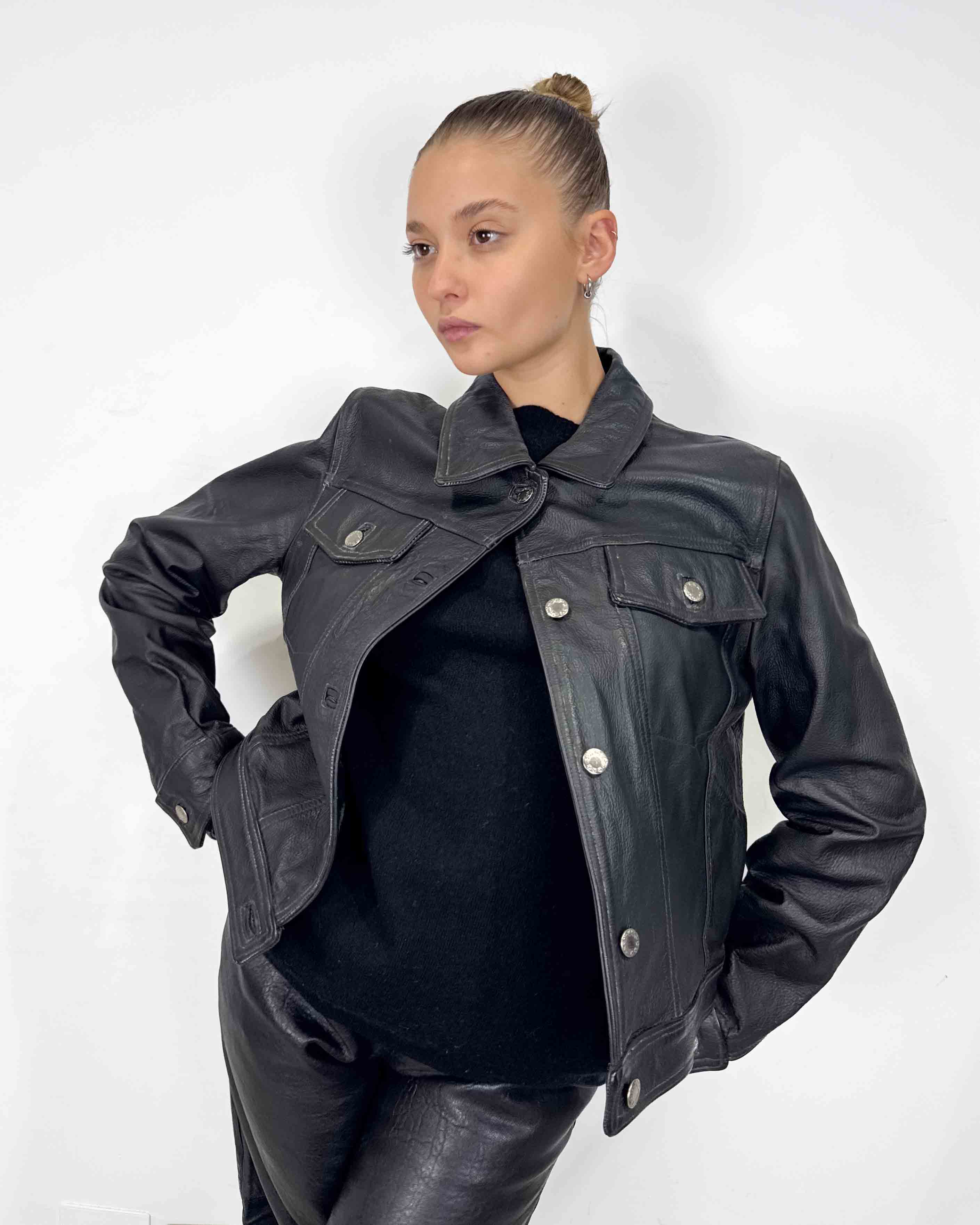 The noreen leather jacket