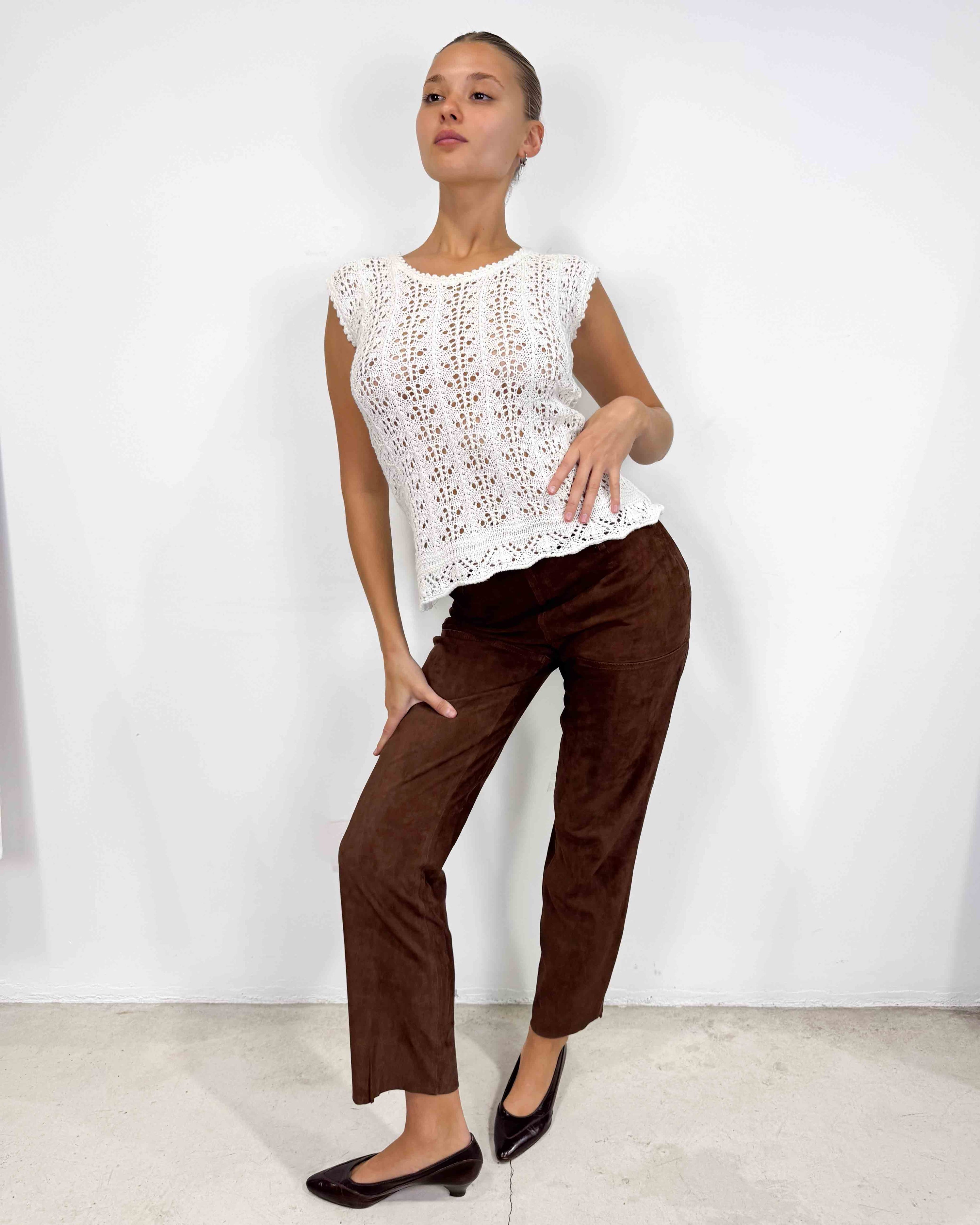The camila leather pants