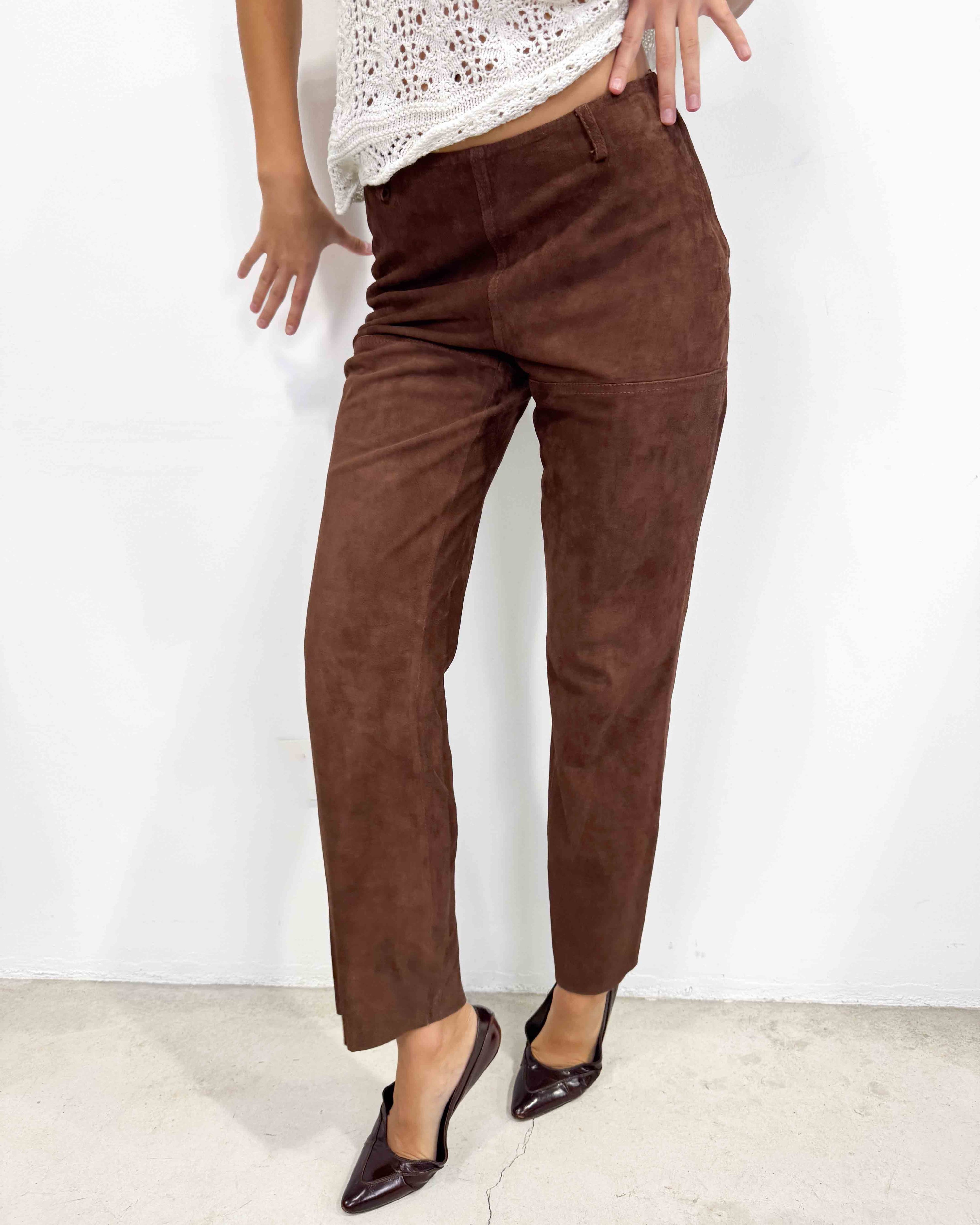 The camila leather pants