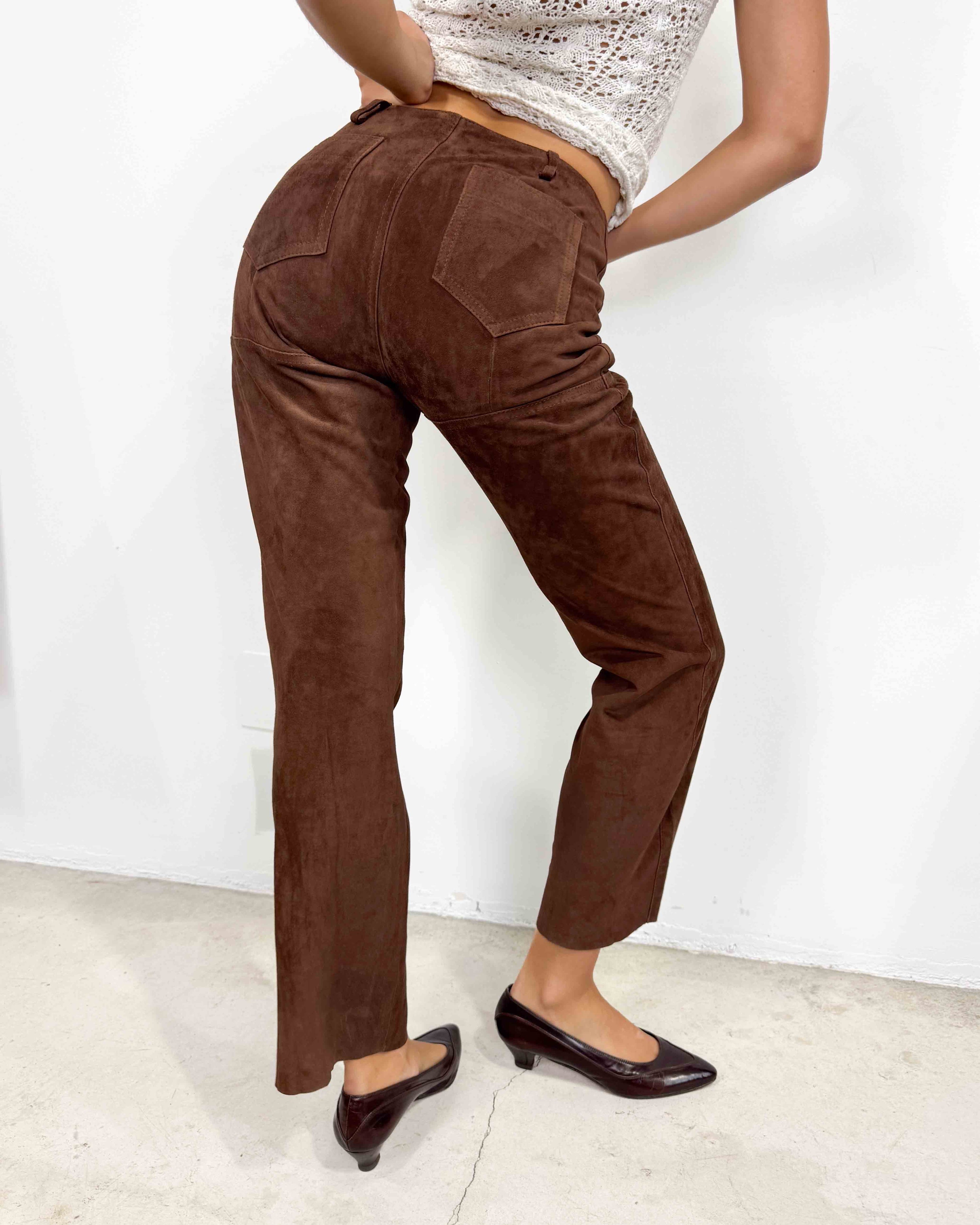 The camila leather pants
