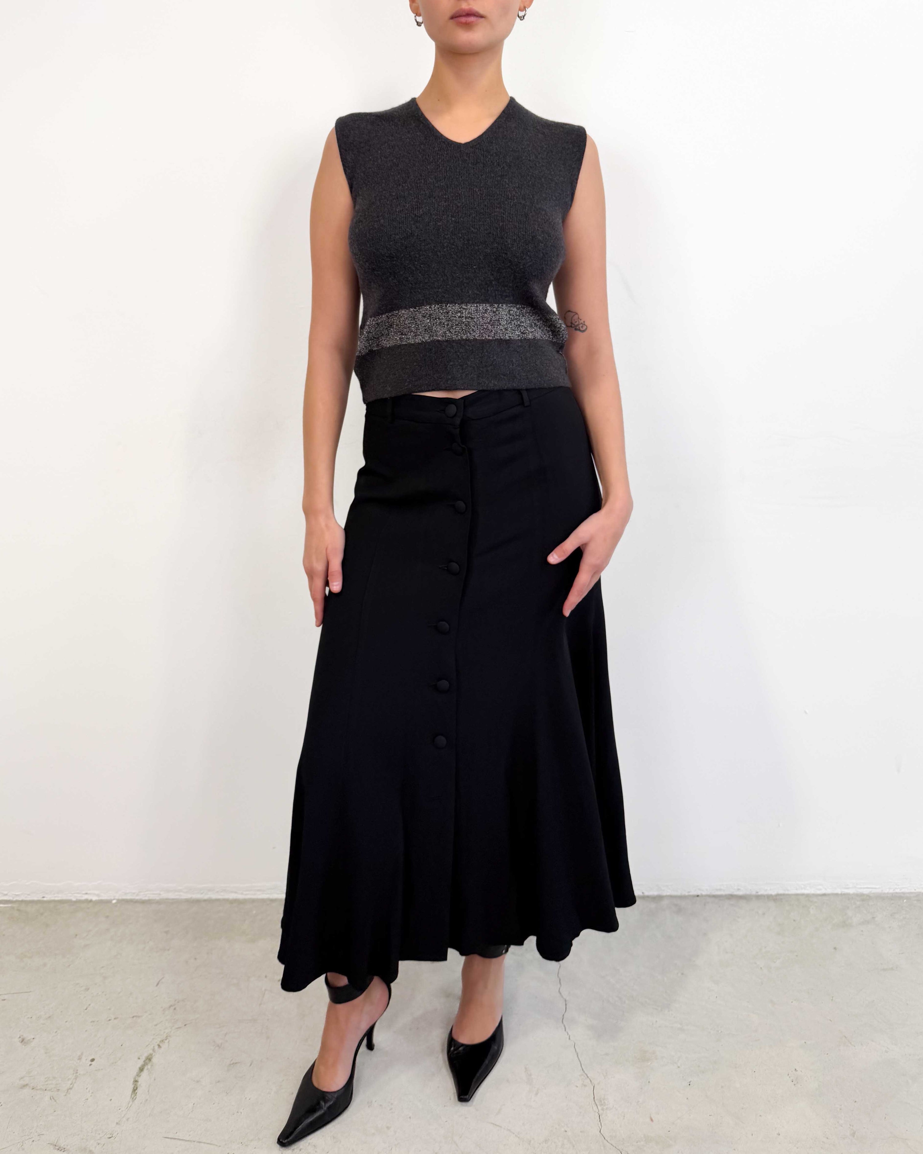 The isla vest by giorgio armani