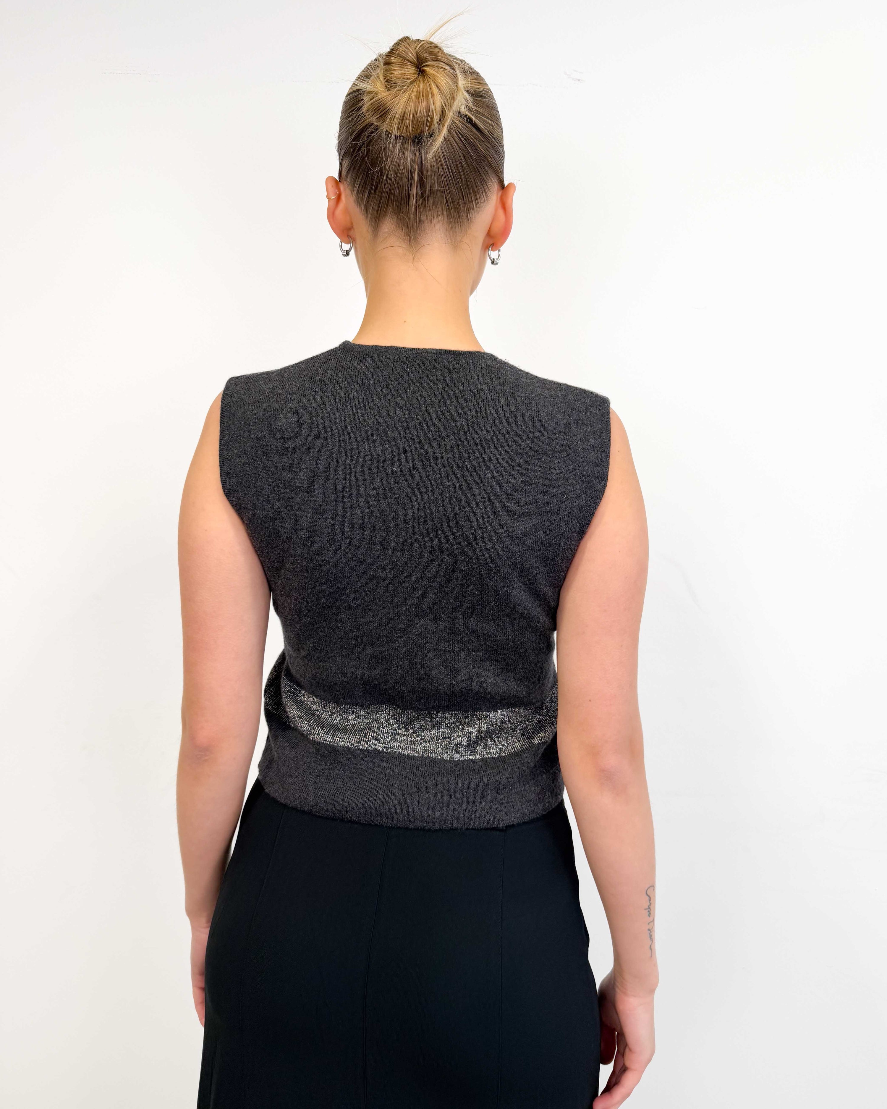The isla vest by giorgio armani