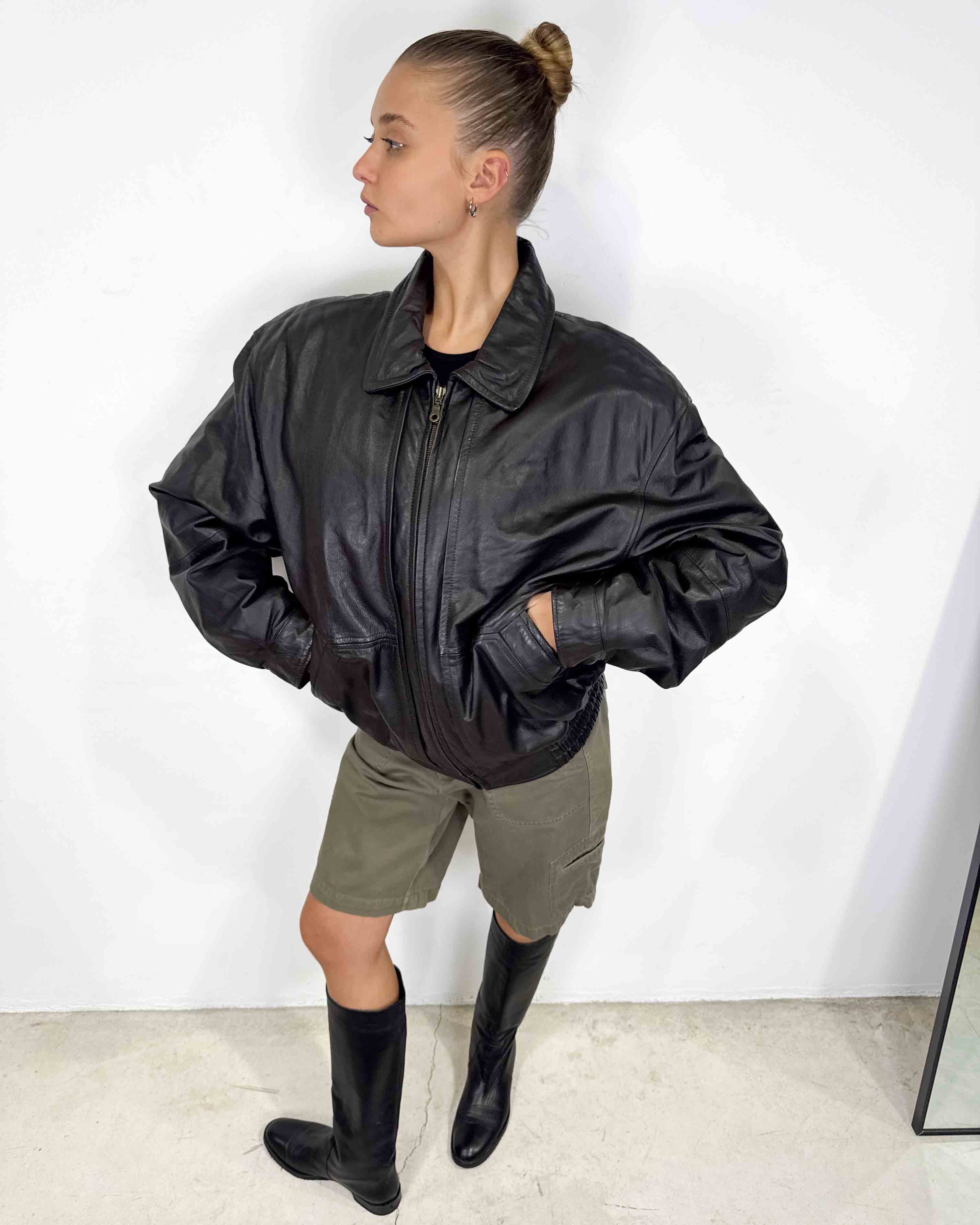 The aslani leather jacket