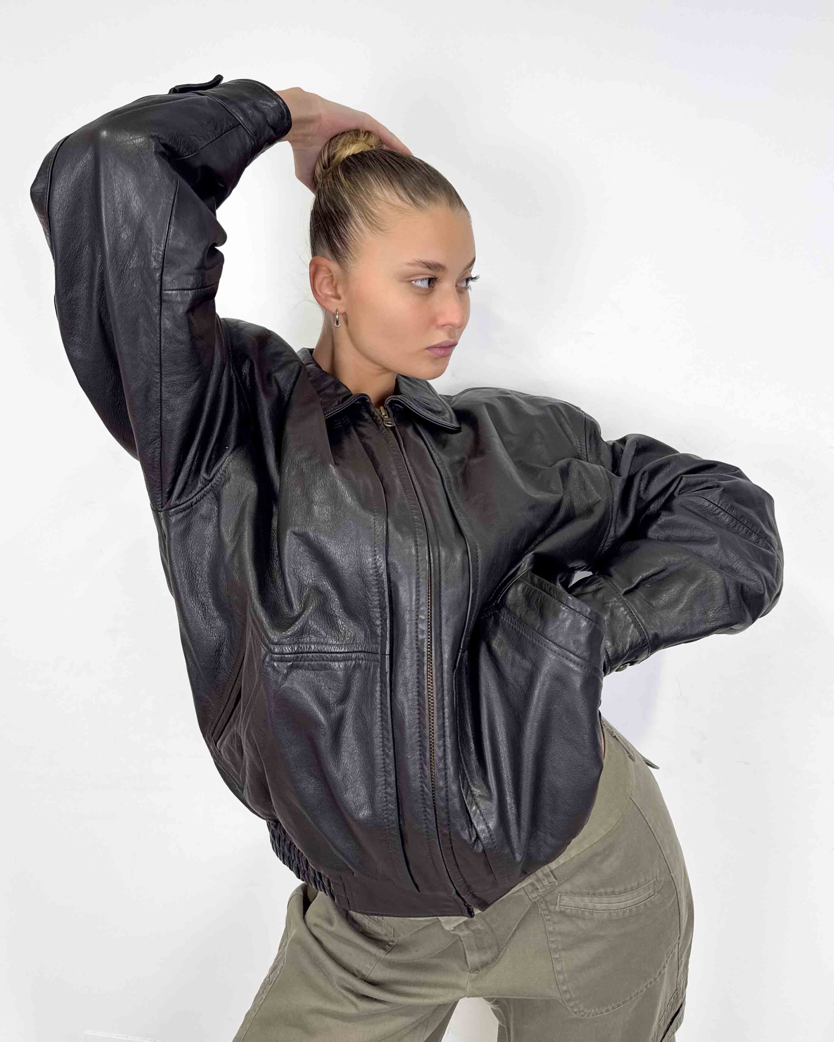 The aslani leather jacket