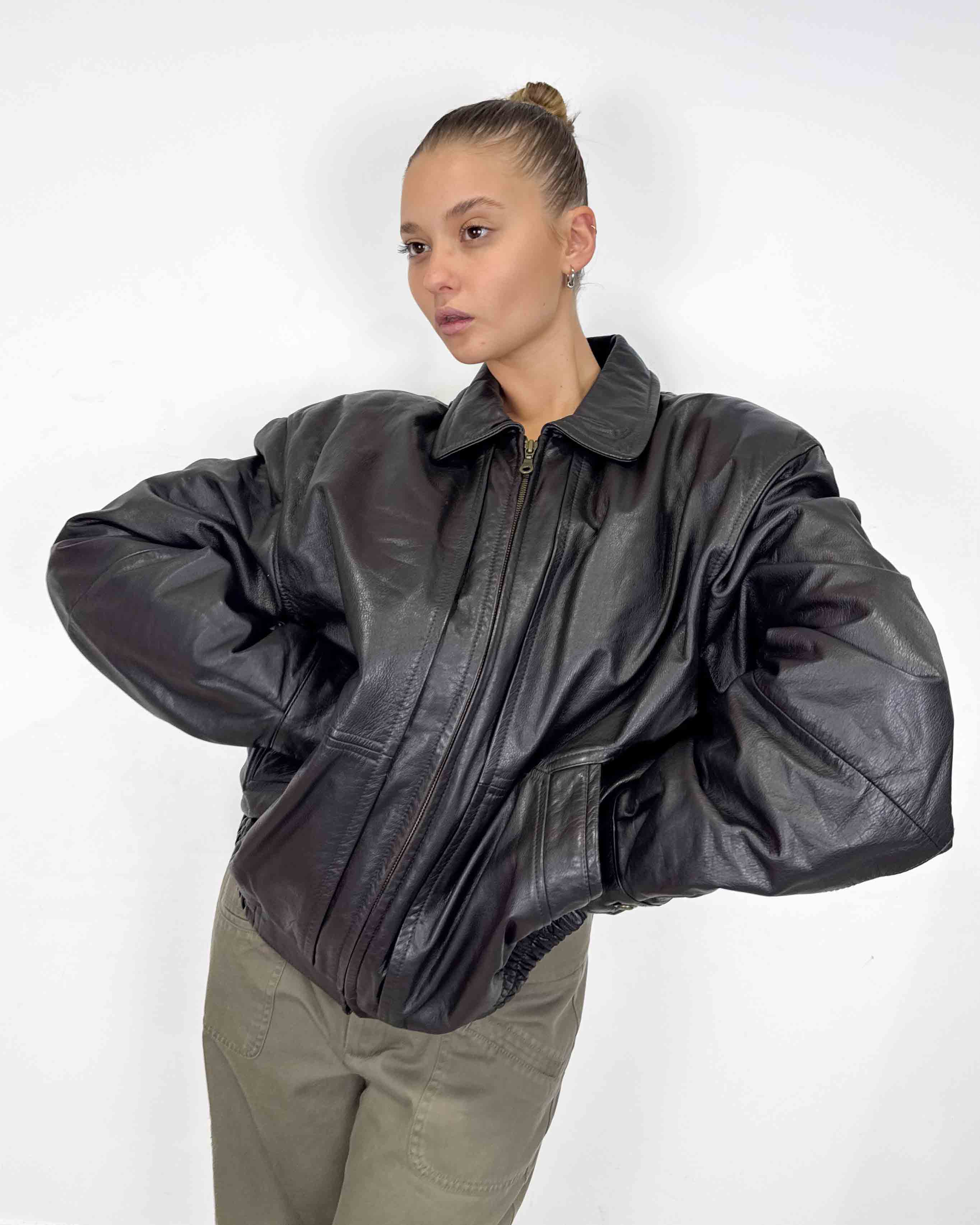 The aslani leather jacket