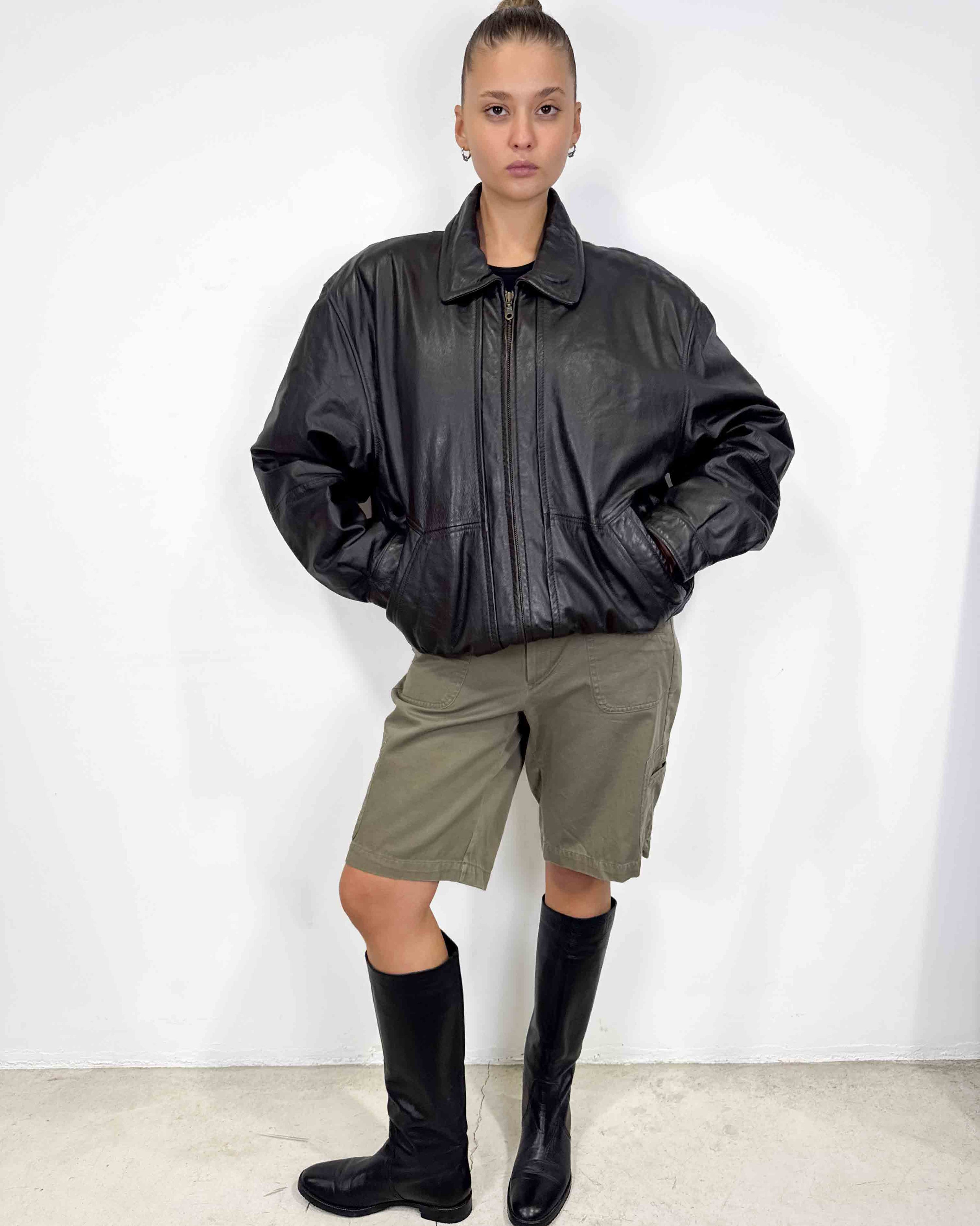 The aslani leather jacket