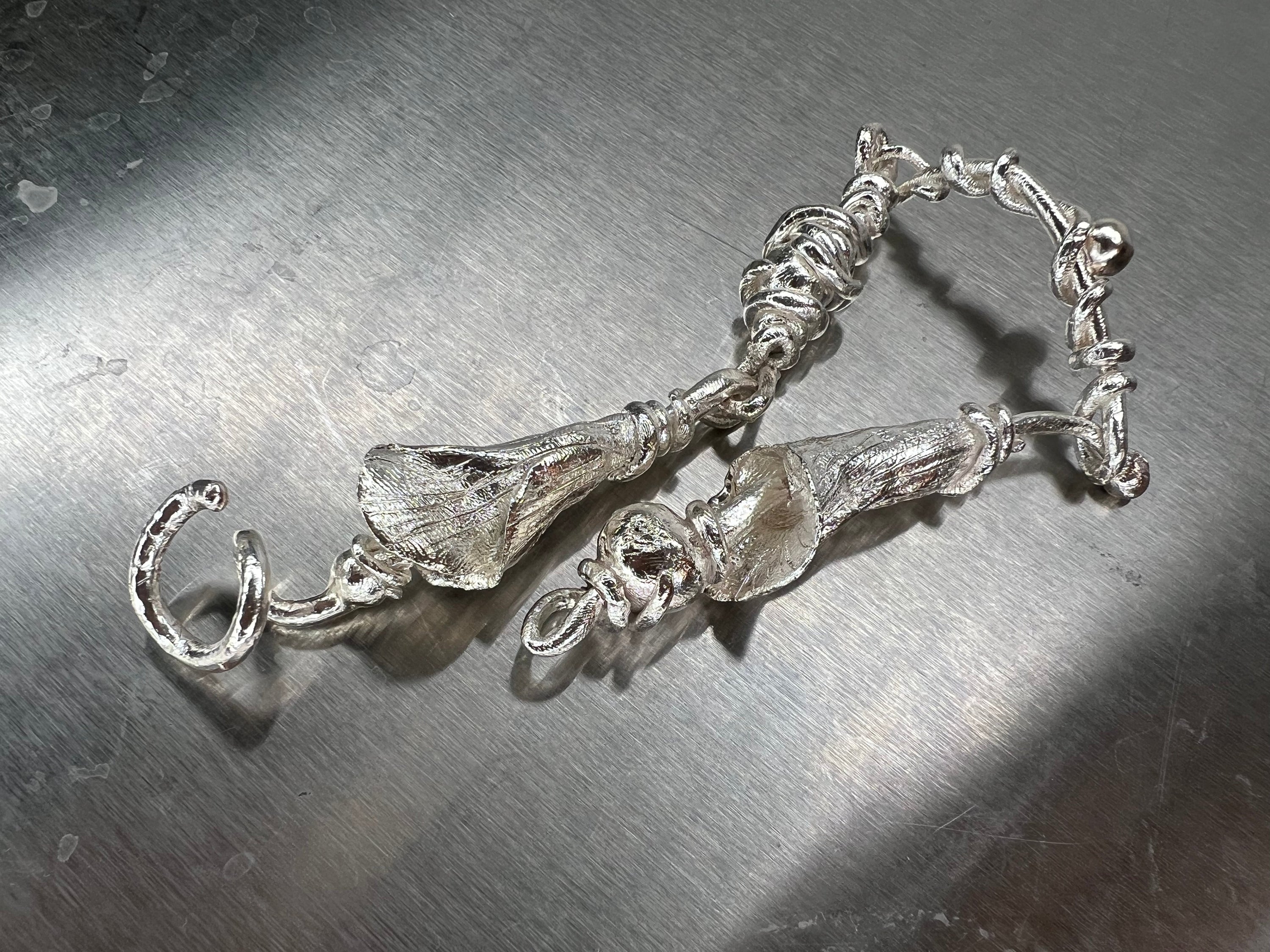Calla lily bracelet