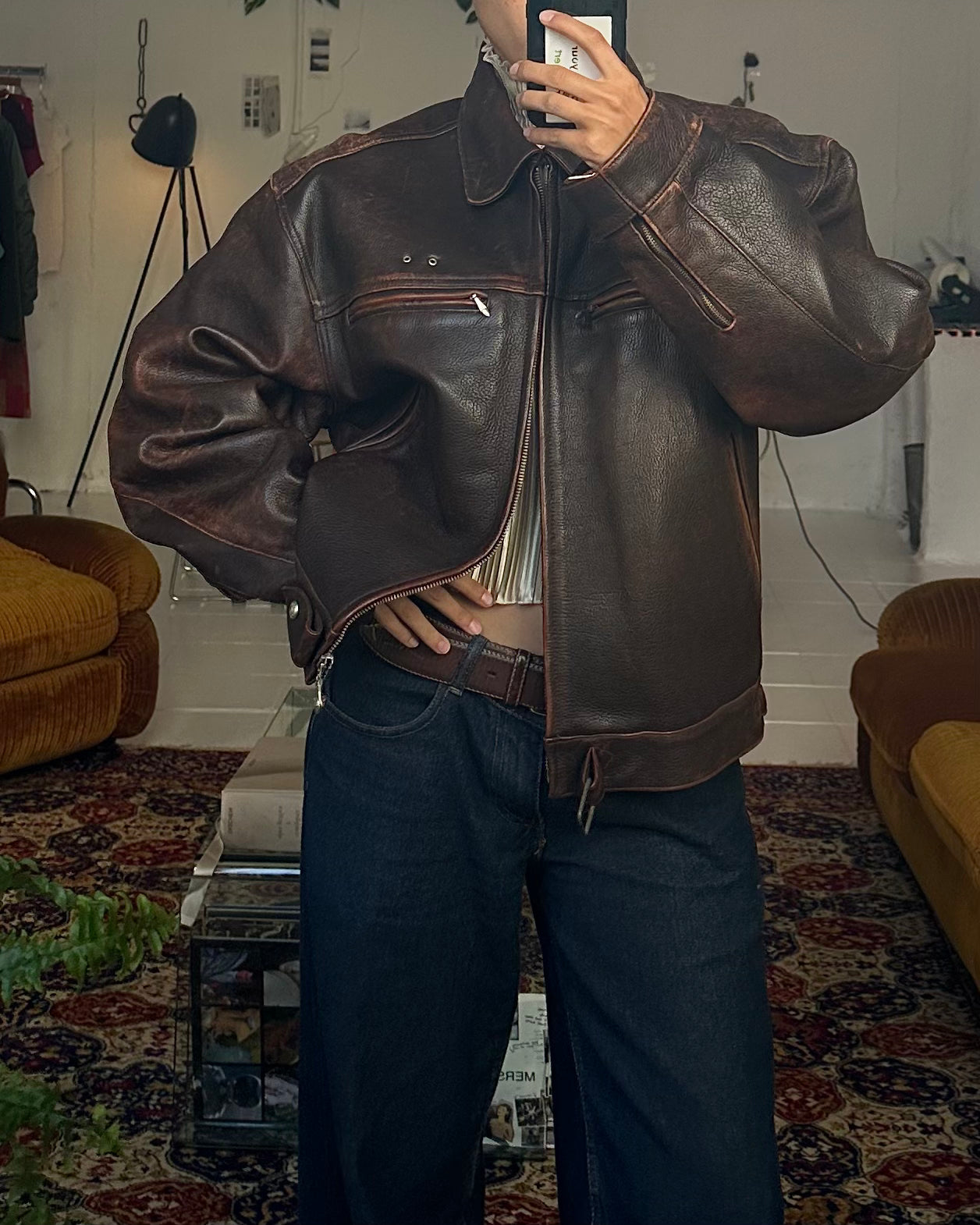 The emil leather jacket