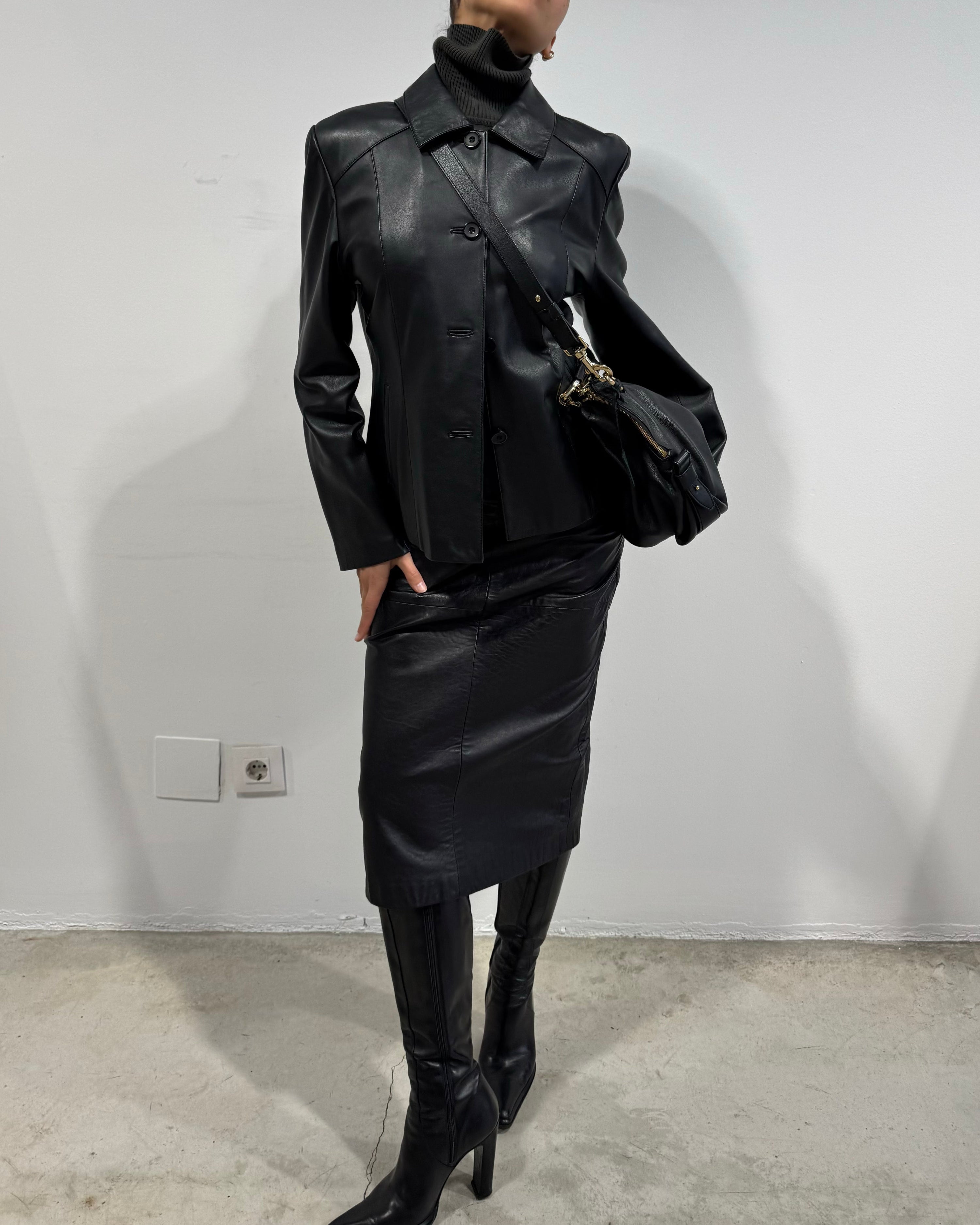 The len leather jacket