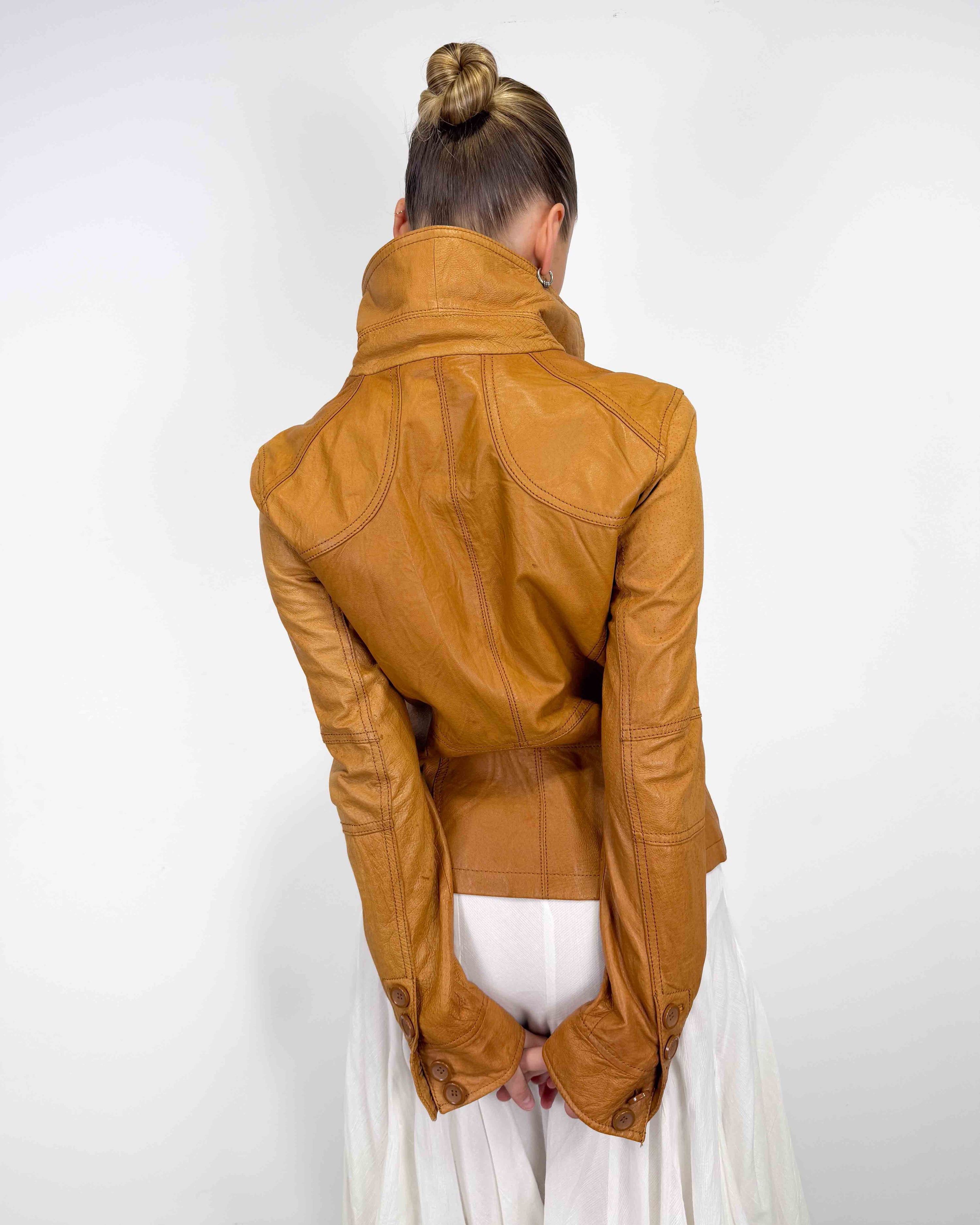 The gadine leather jacket