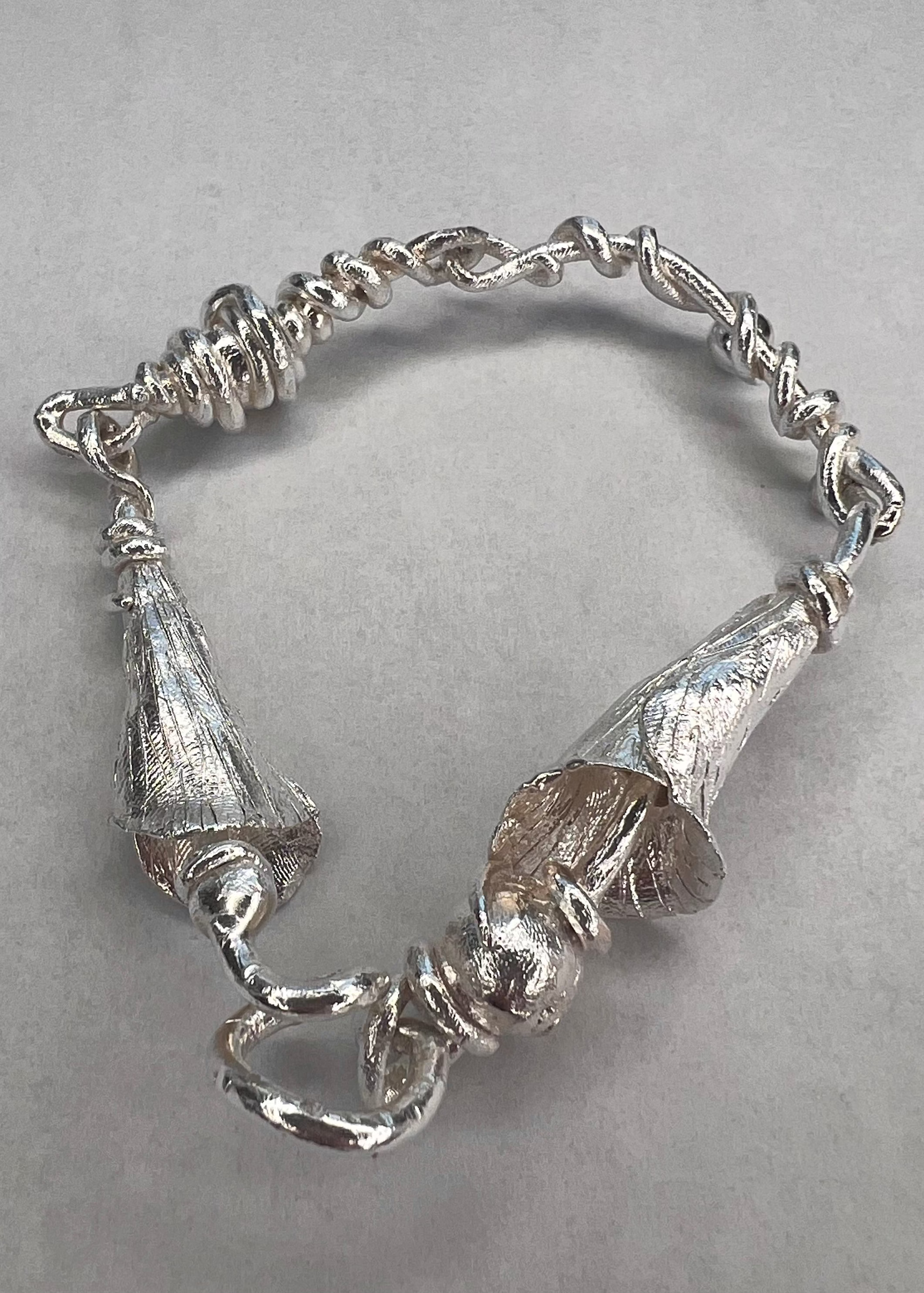 Calla lily bracelet