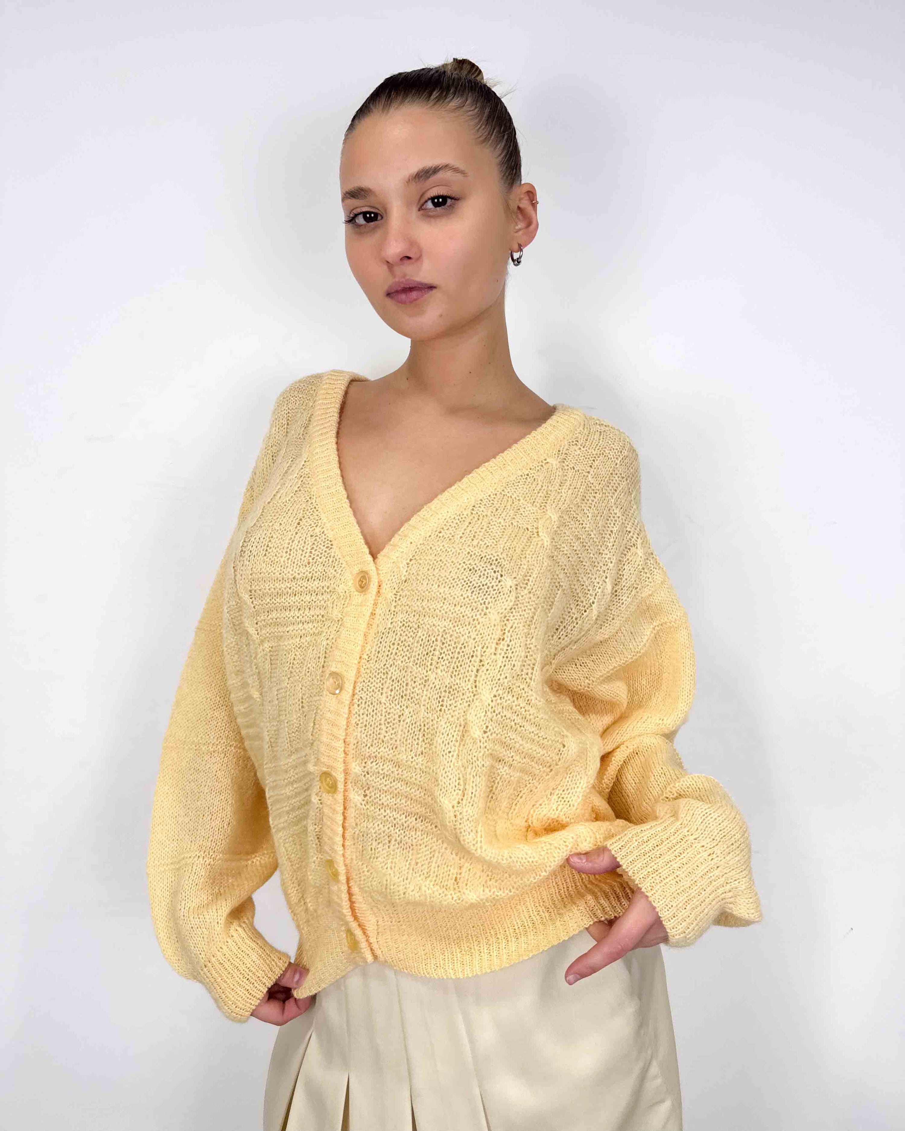The amber knit sweater