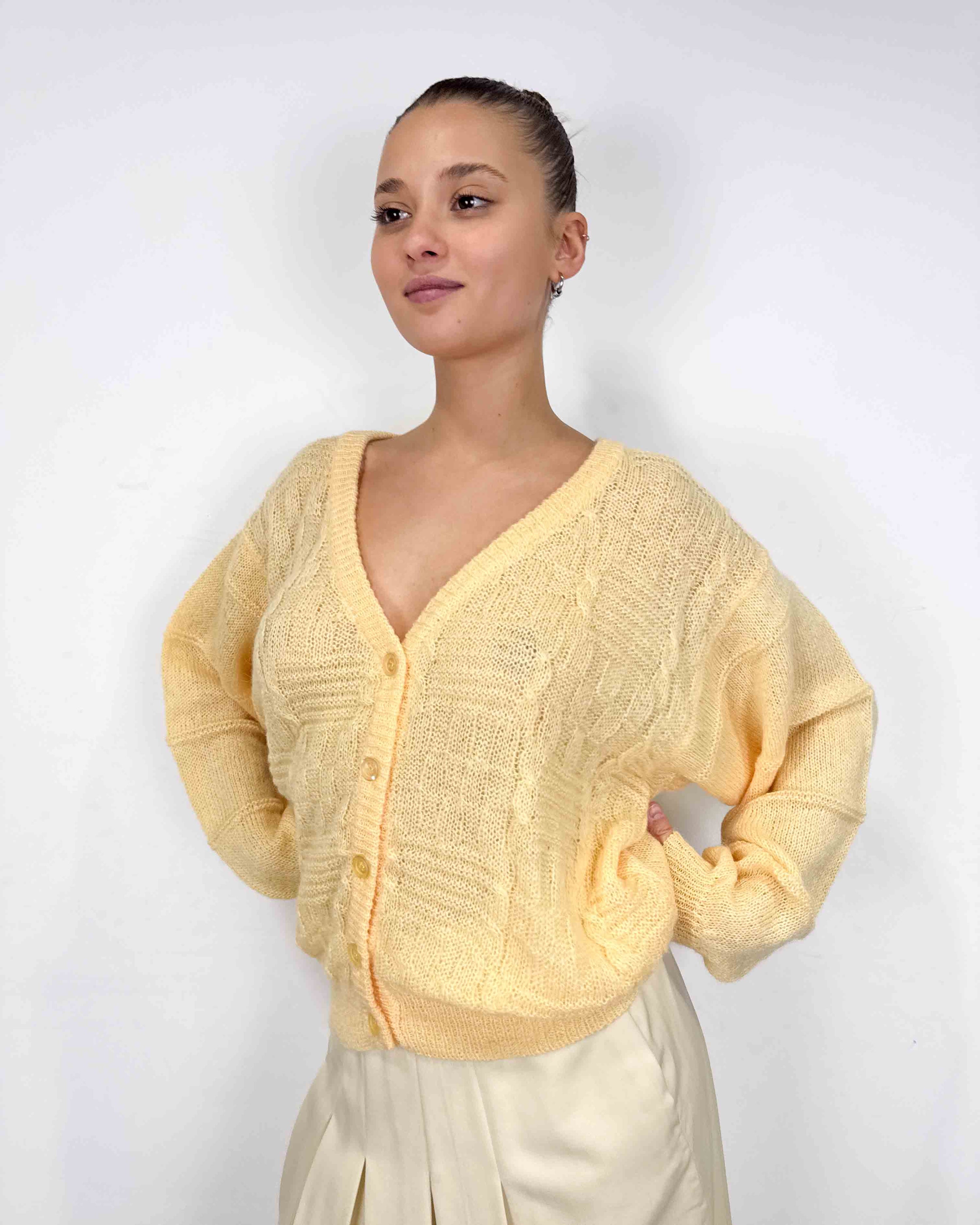 The amber knit sweater