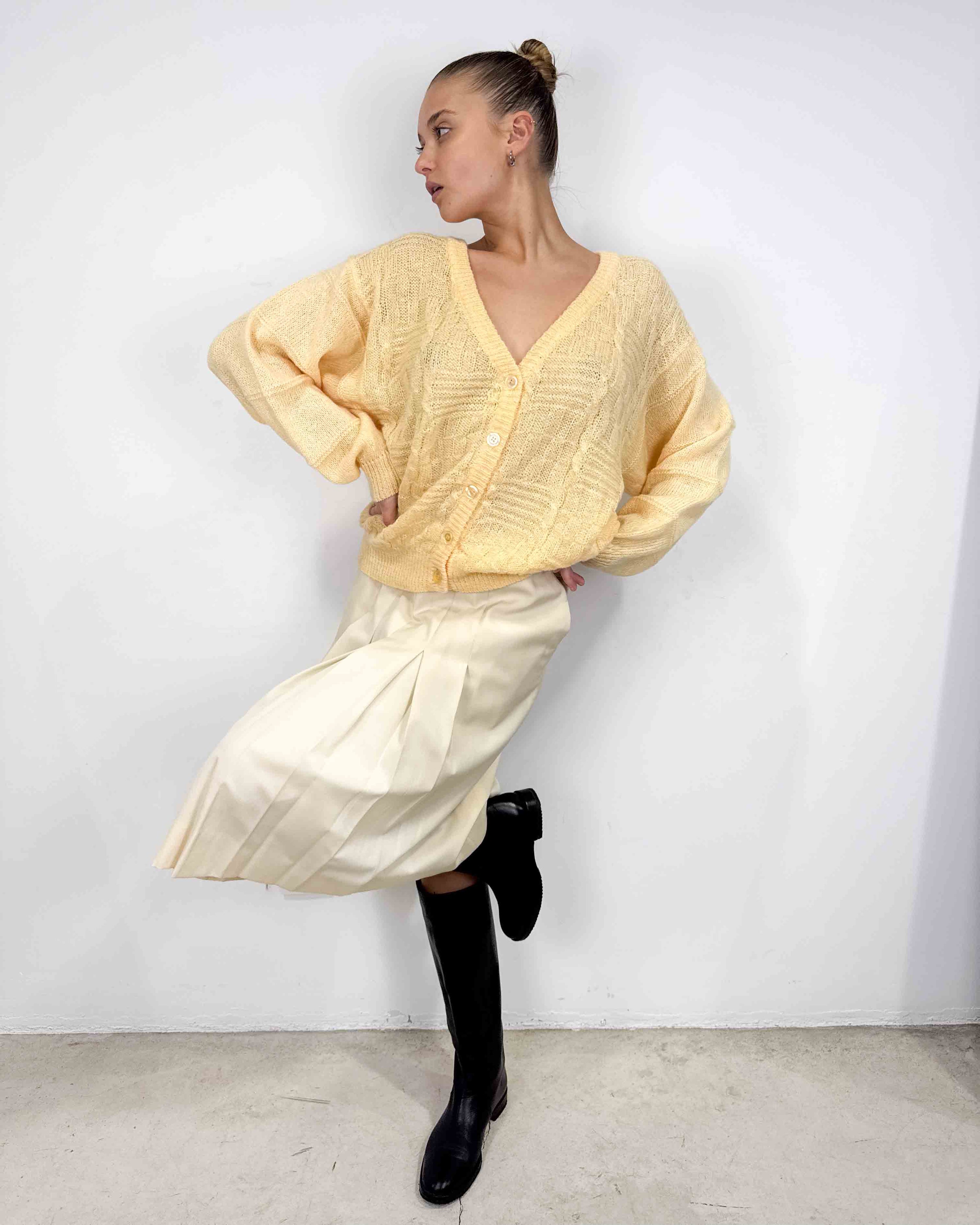 The amber knit sweater