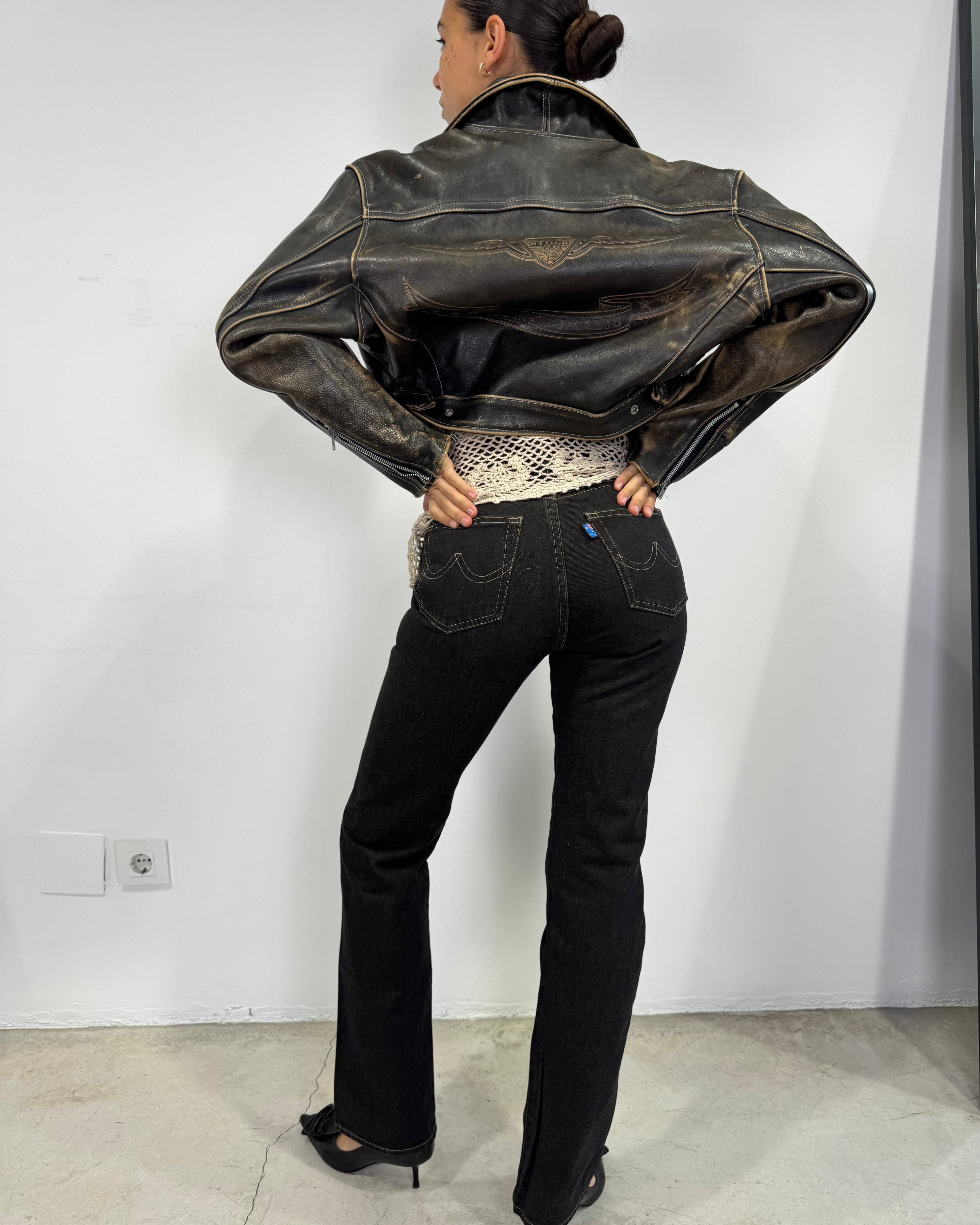 The axel leather jacket