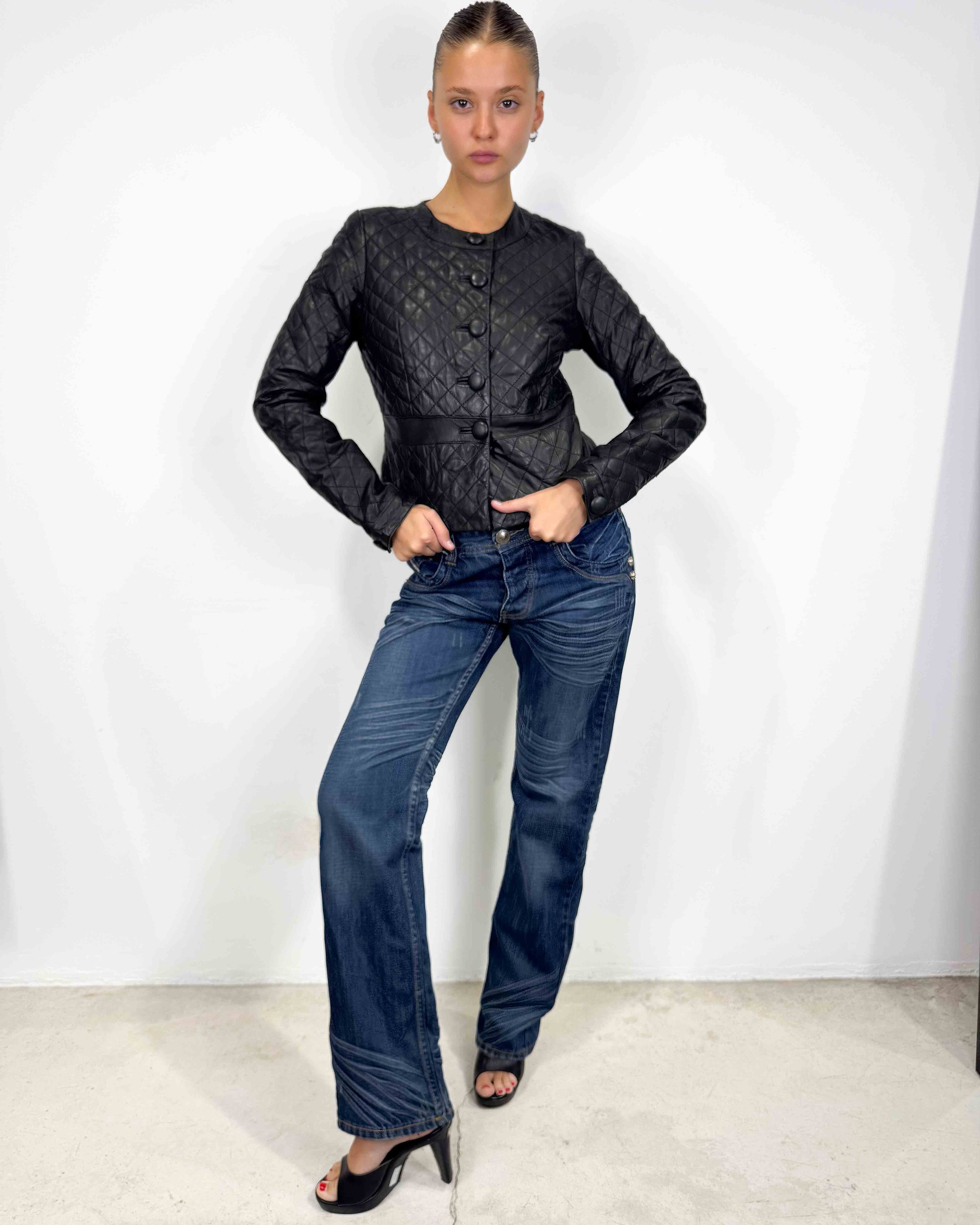 The daliah leather jacket