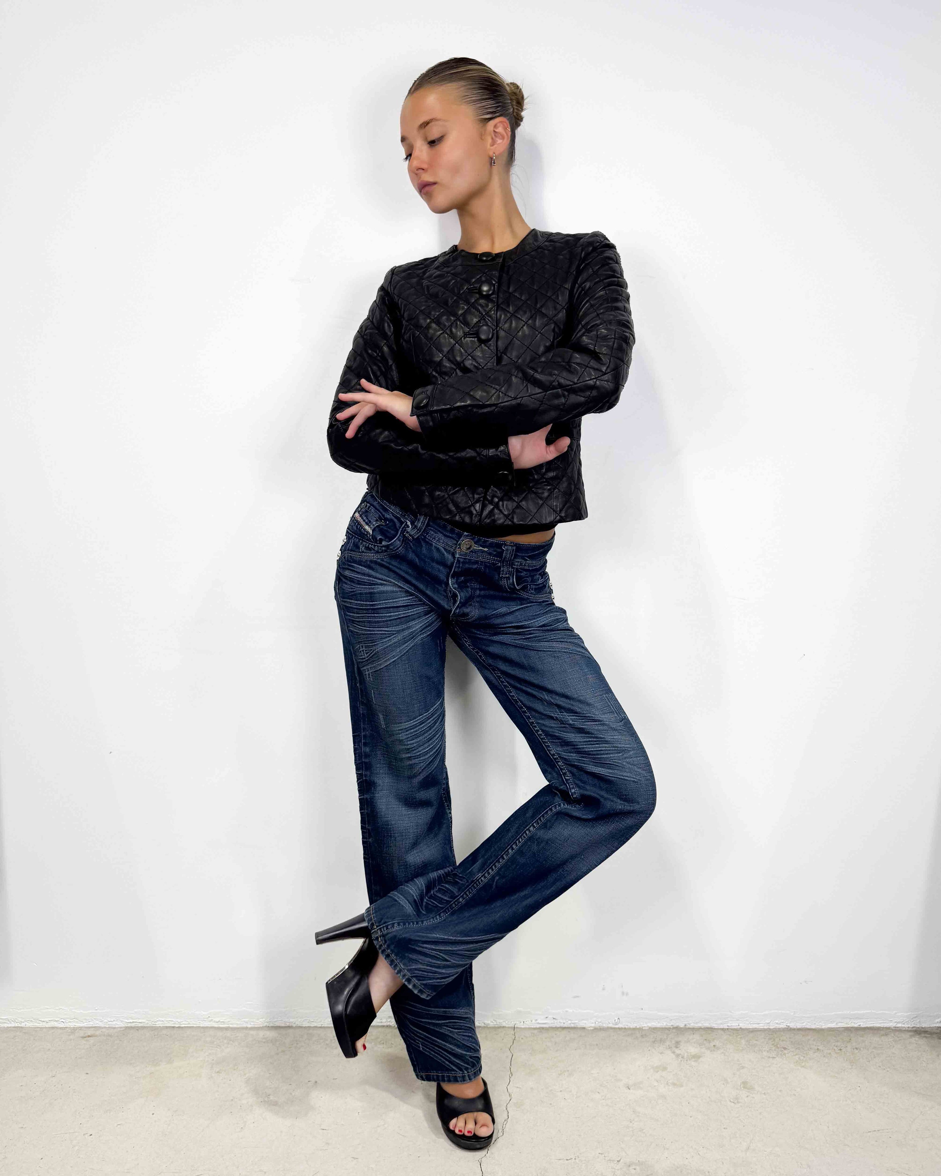 The daliah leather jacket