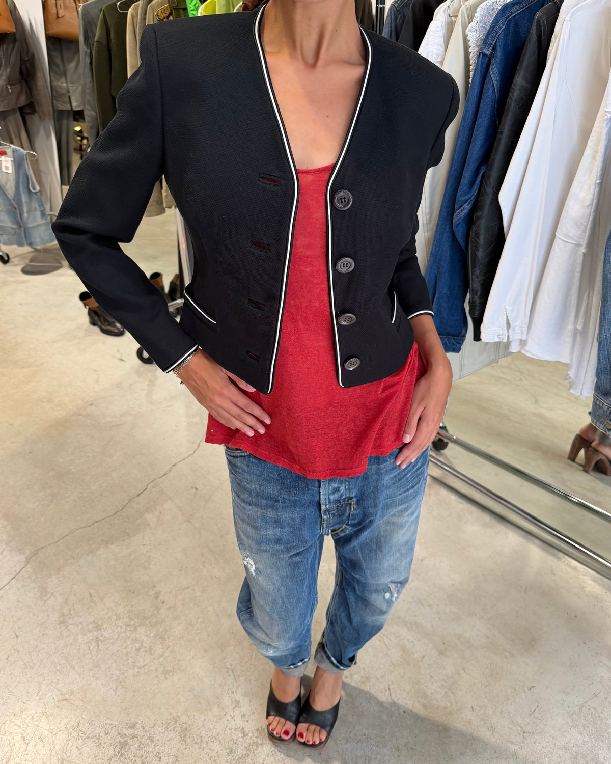 The odine blazer by versace