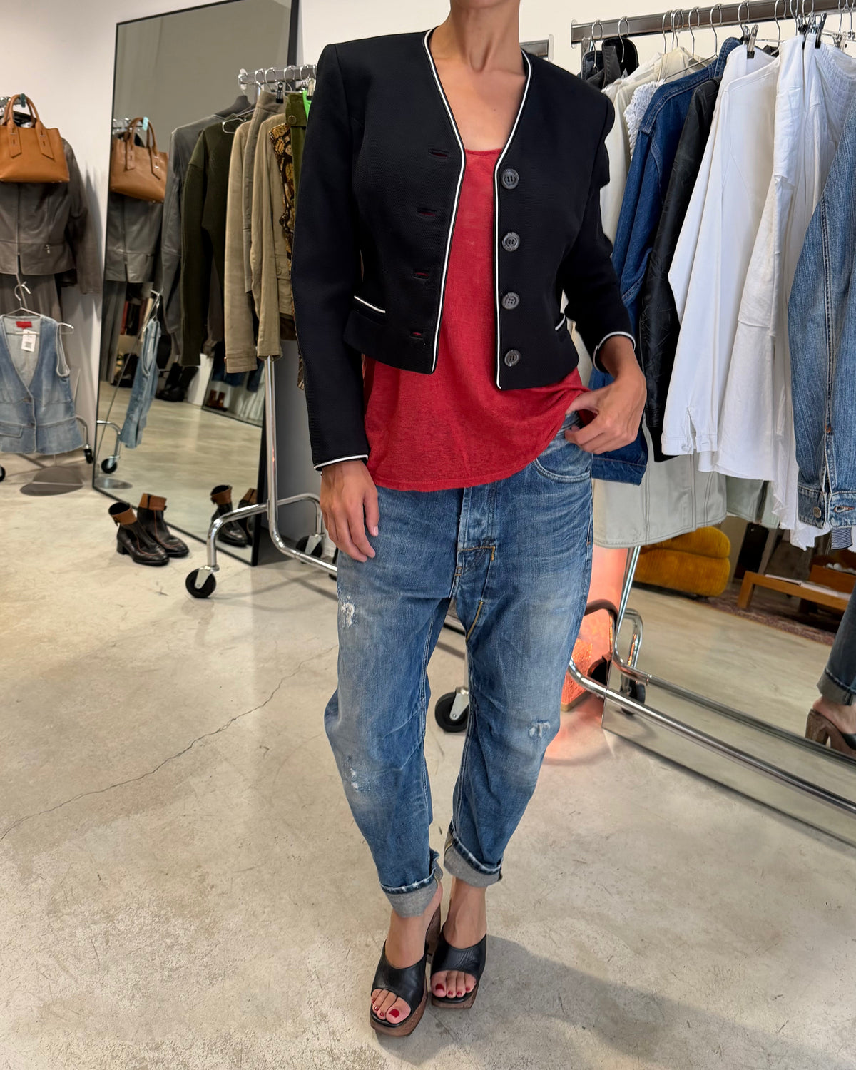 The odine blazer by versace