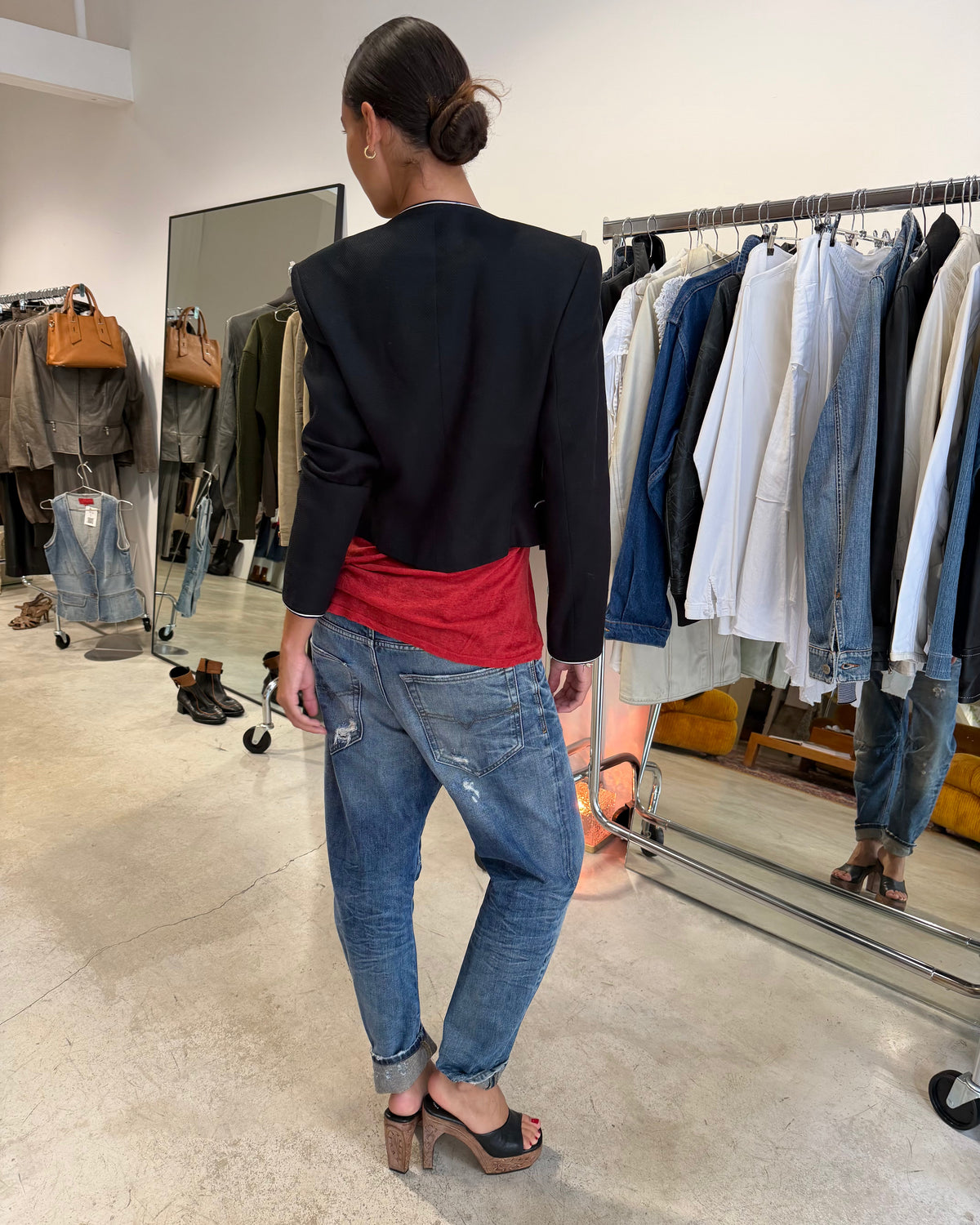 The odine blazer by versace