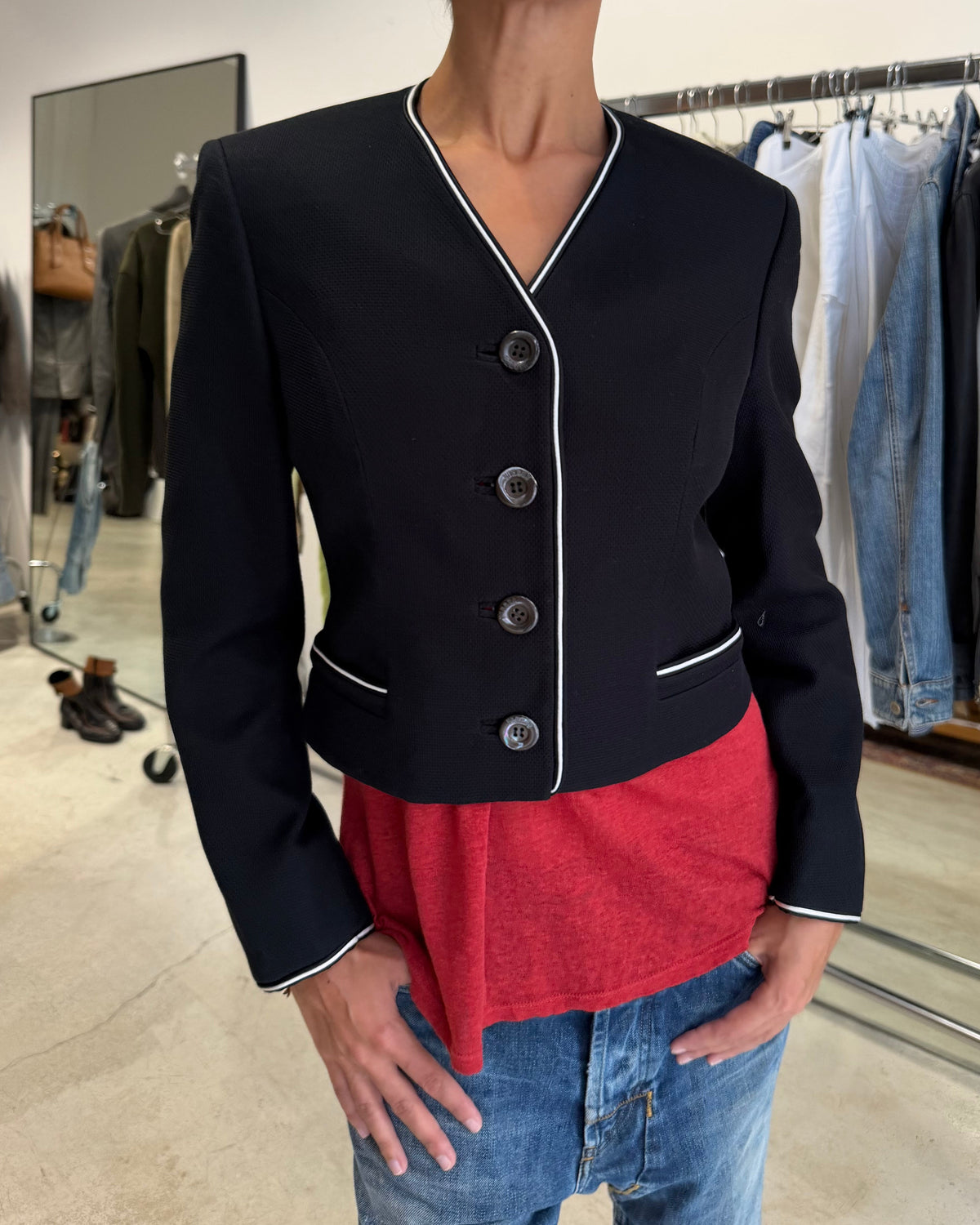The odine blazer by versace